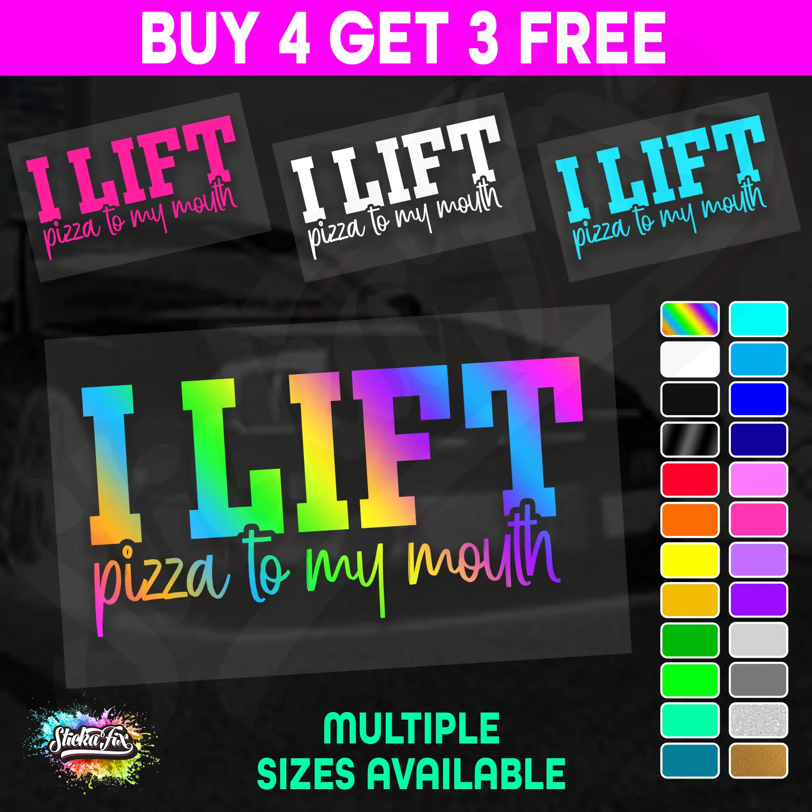 I Lift Pizza To My Mouth