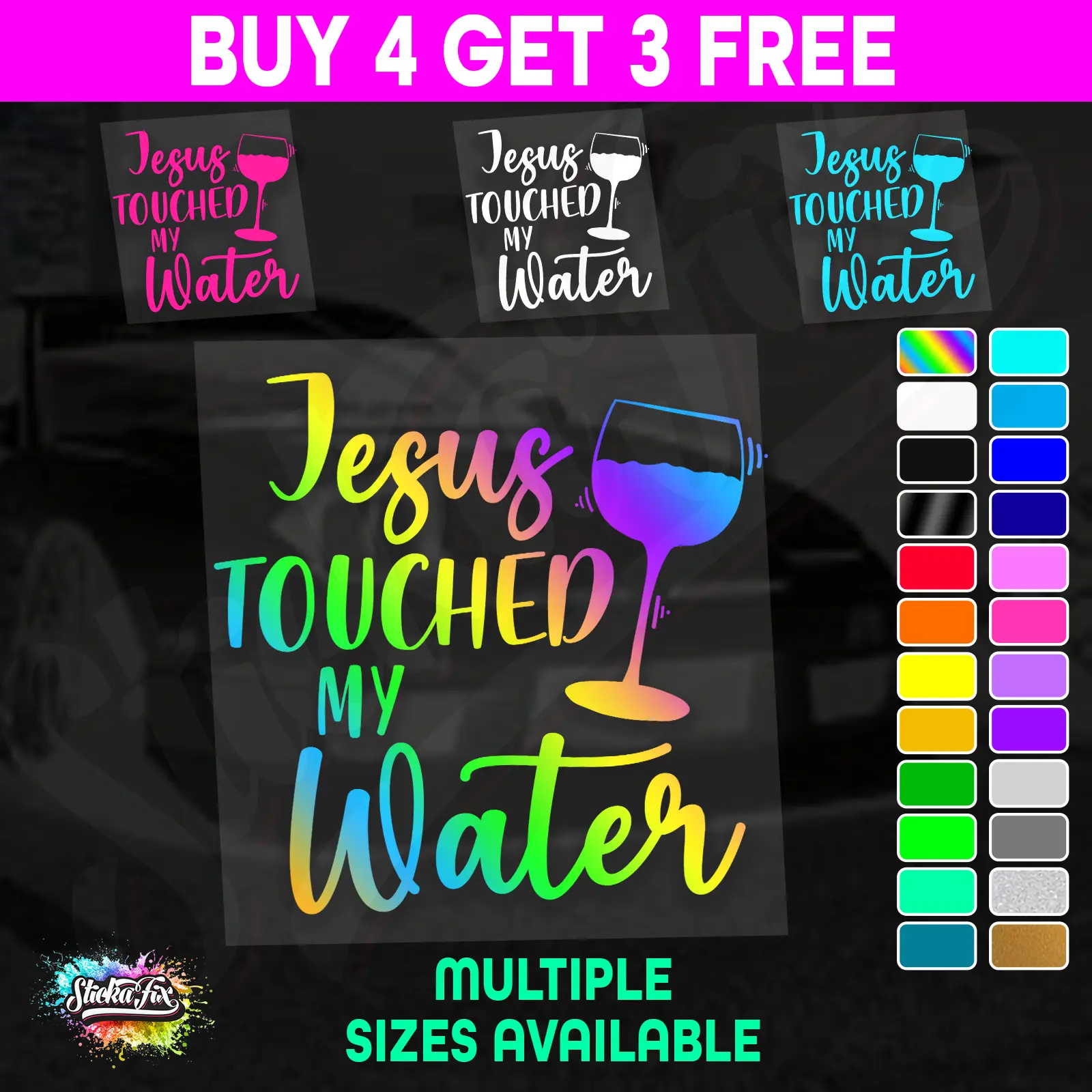 Jesus Touched My Water
