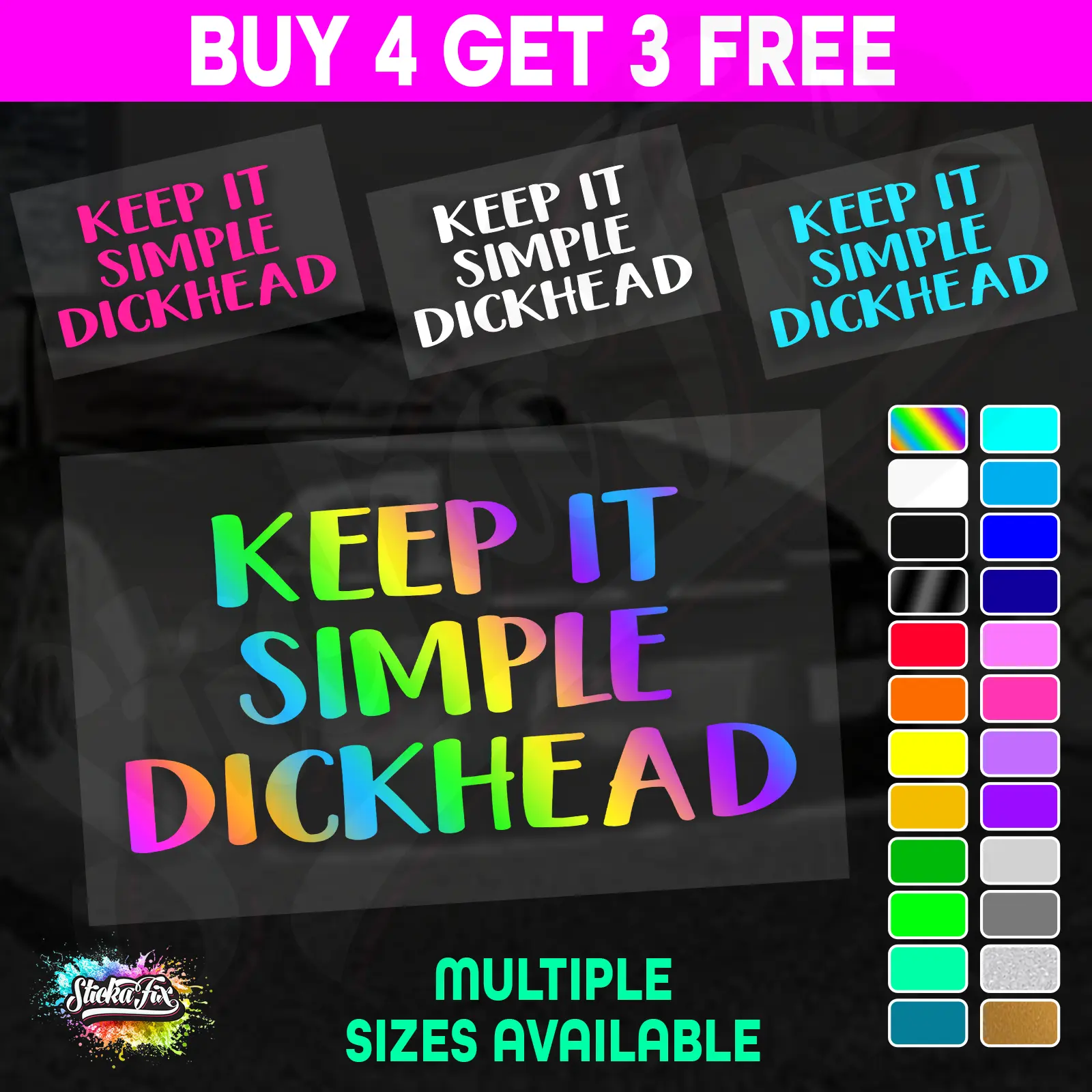 Keep It Simple Dickhead