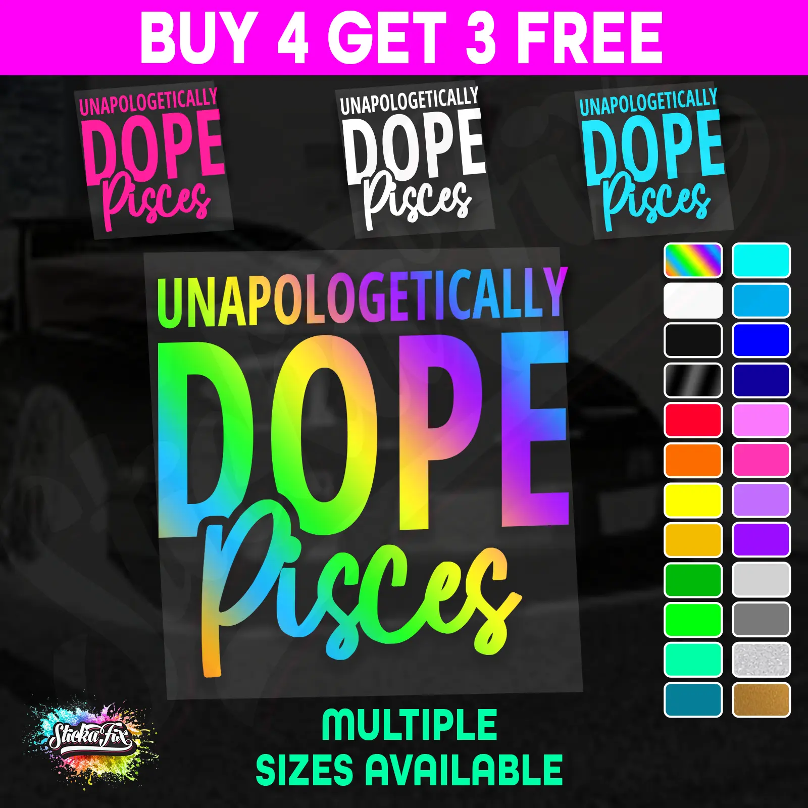 Unapologetically Dope Pisces