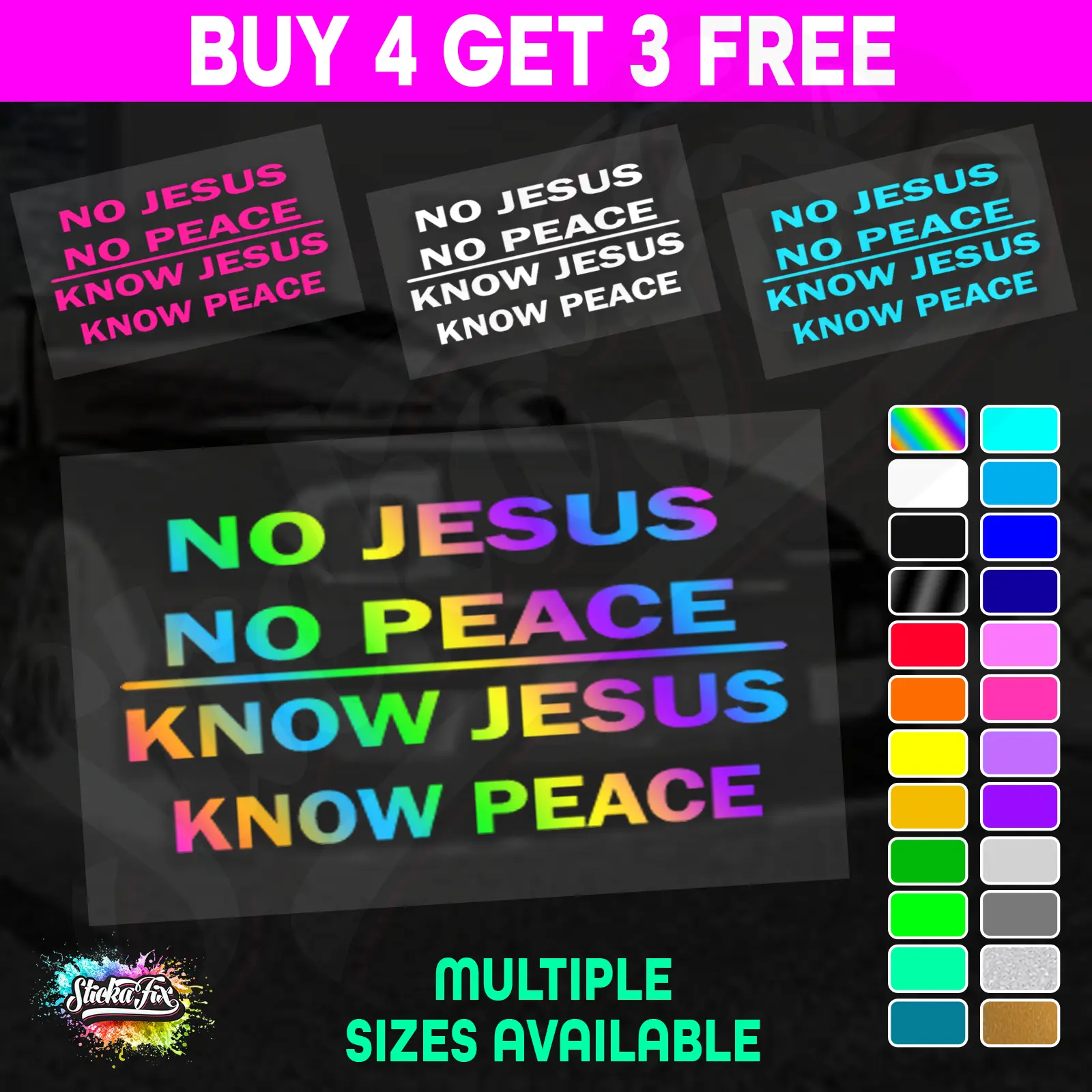 No Jesus No Peace