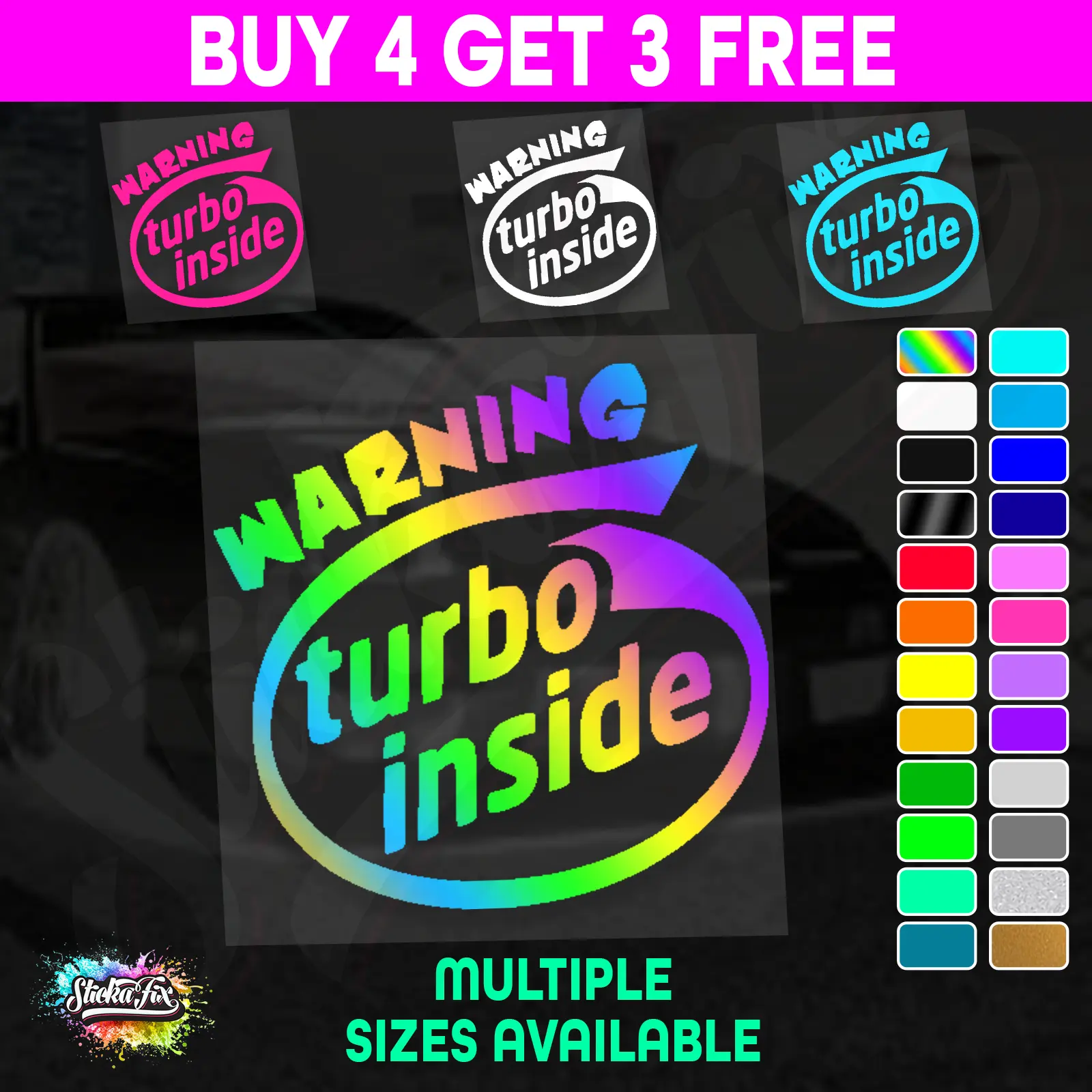 Warning Turbo Inside