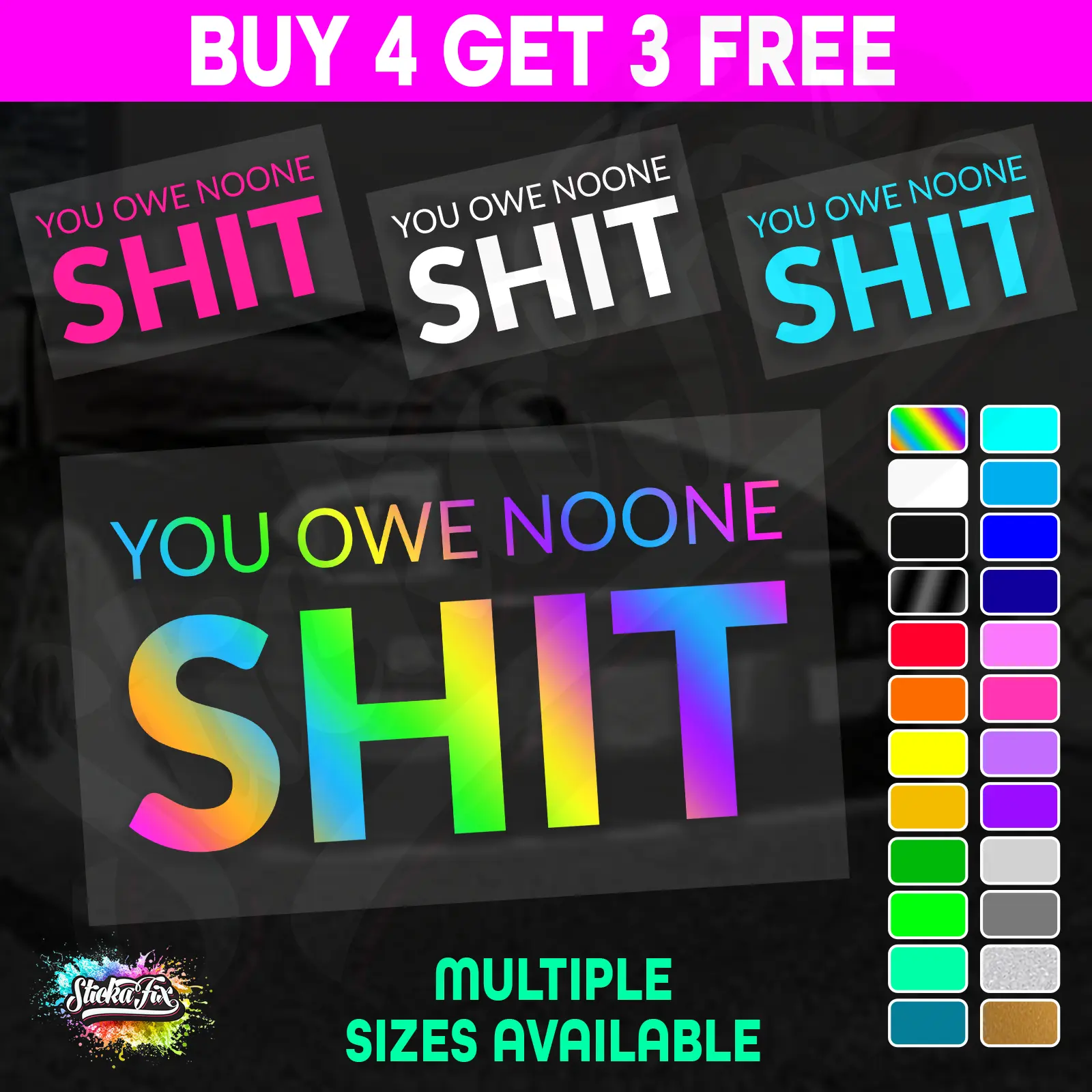 You Owe No One Shit