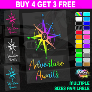 Adventure Awaits Compass