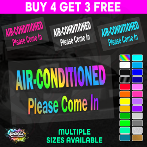 Air Conditioned Please Come In