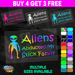 Aliens Abducted My Stick Family