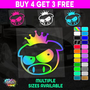 Angry King Pig
