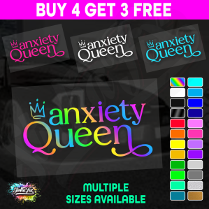 Anxiety Queen Crown