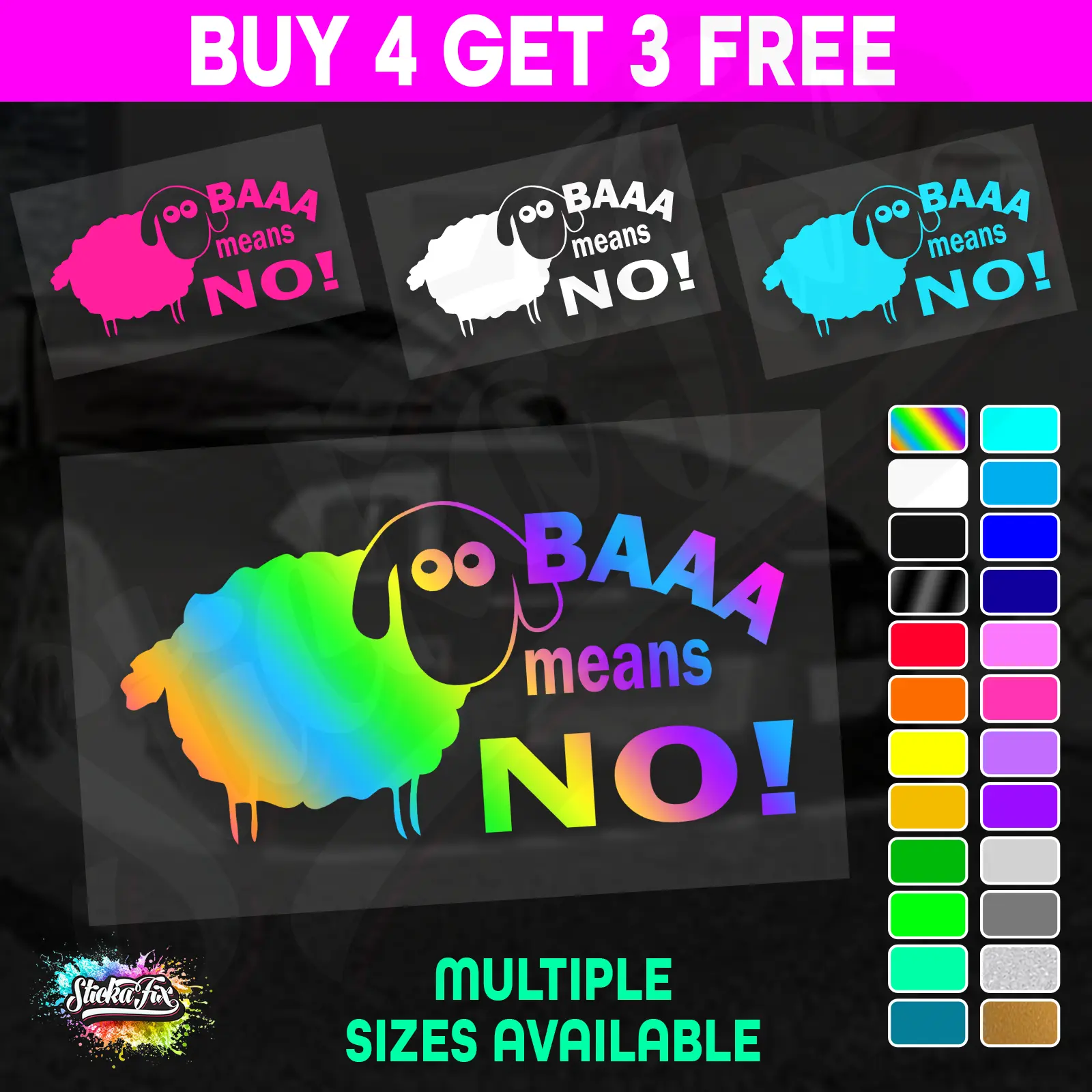 Baaa Means No
