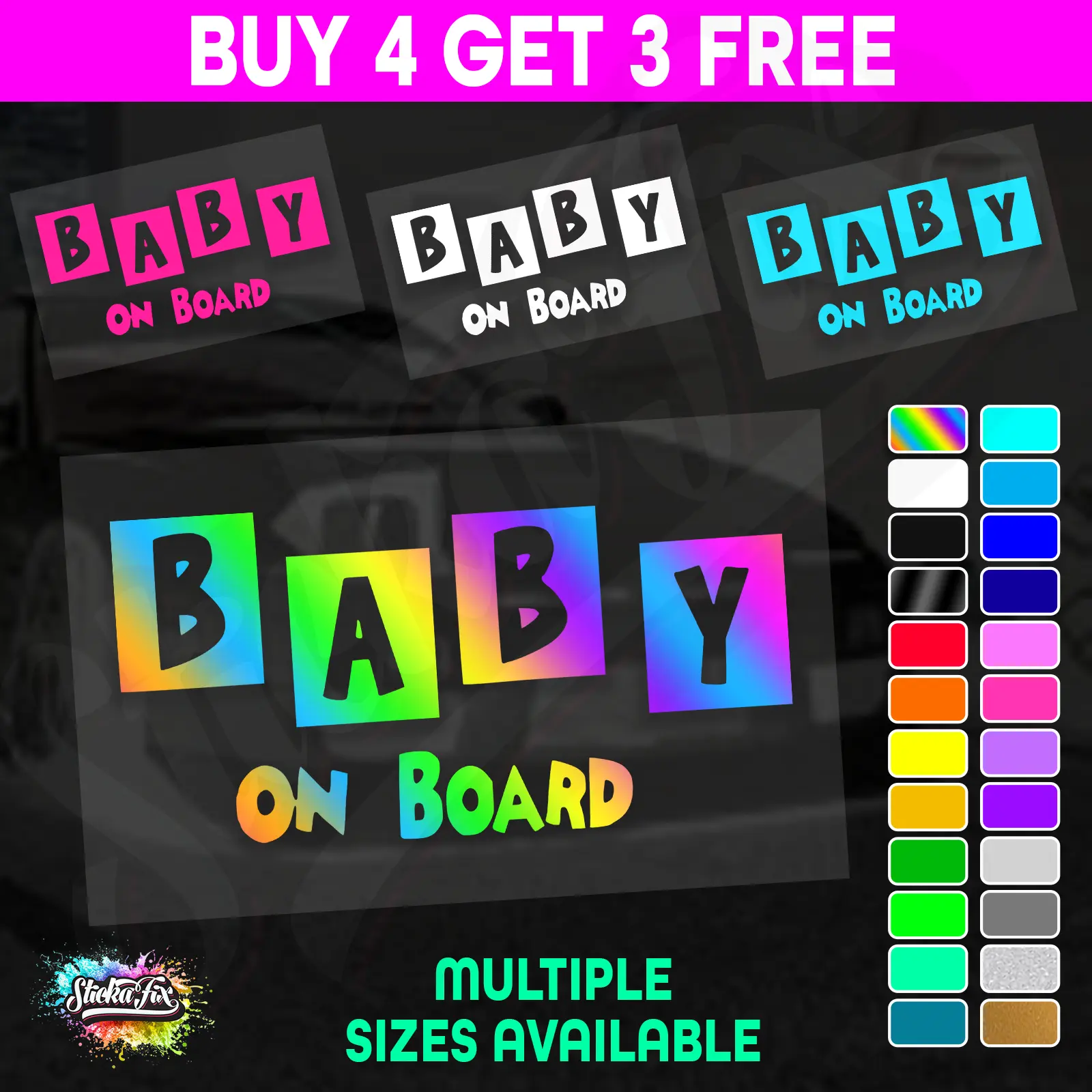 Baby on Board Blocks