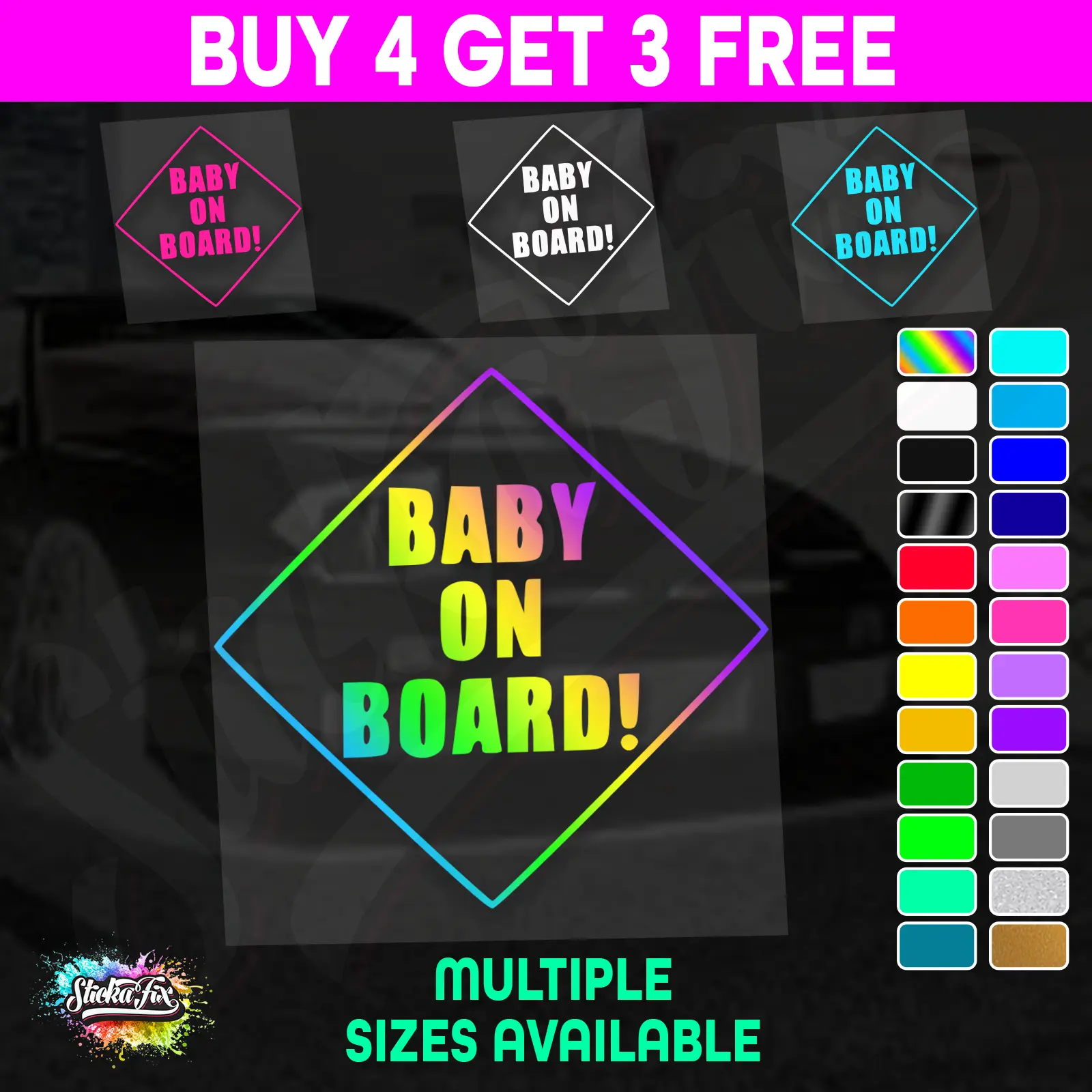 Baby on Board Diamond