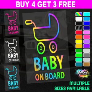 Baby On Board Pram