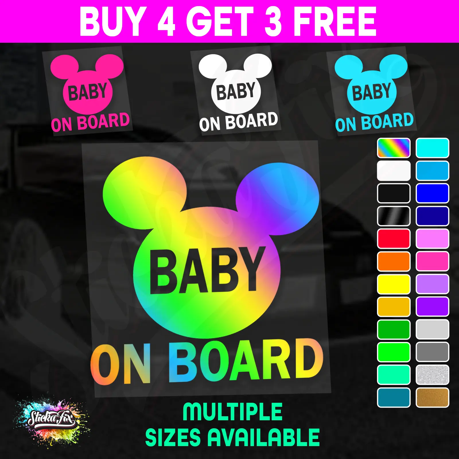 Baby Mouse On Board