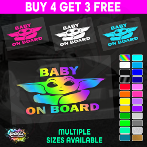 Baby Yoda On Board
