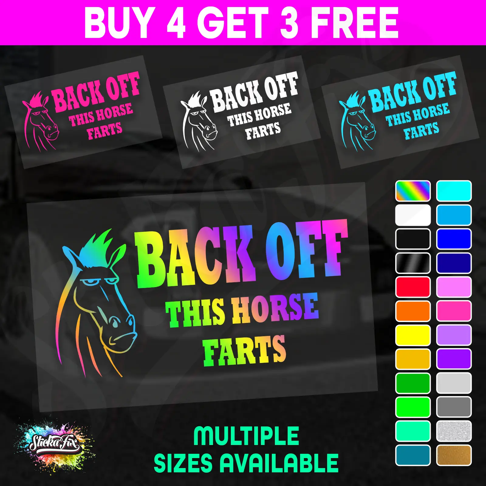 Back Off This Horse Farts