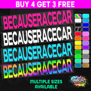 Because Race Car Sill