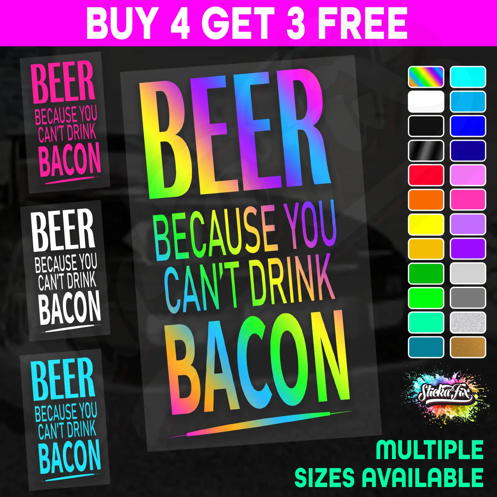 Beer Because You Cant Drink Bacon