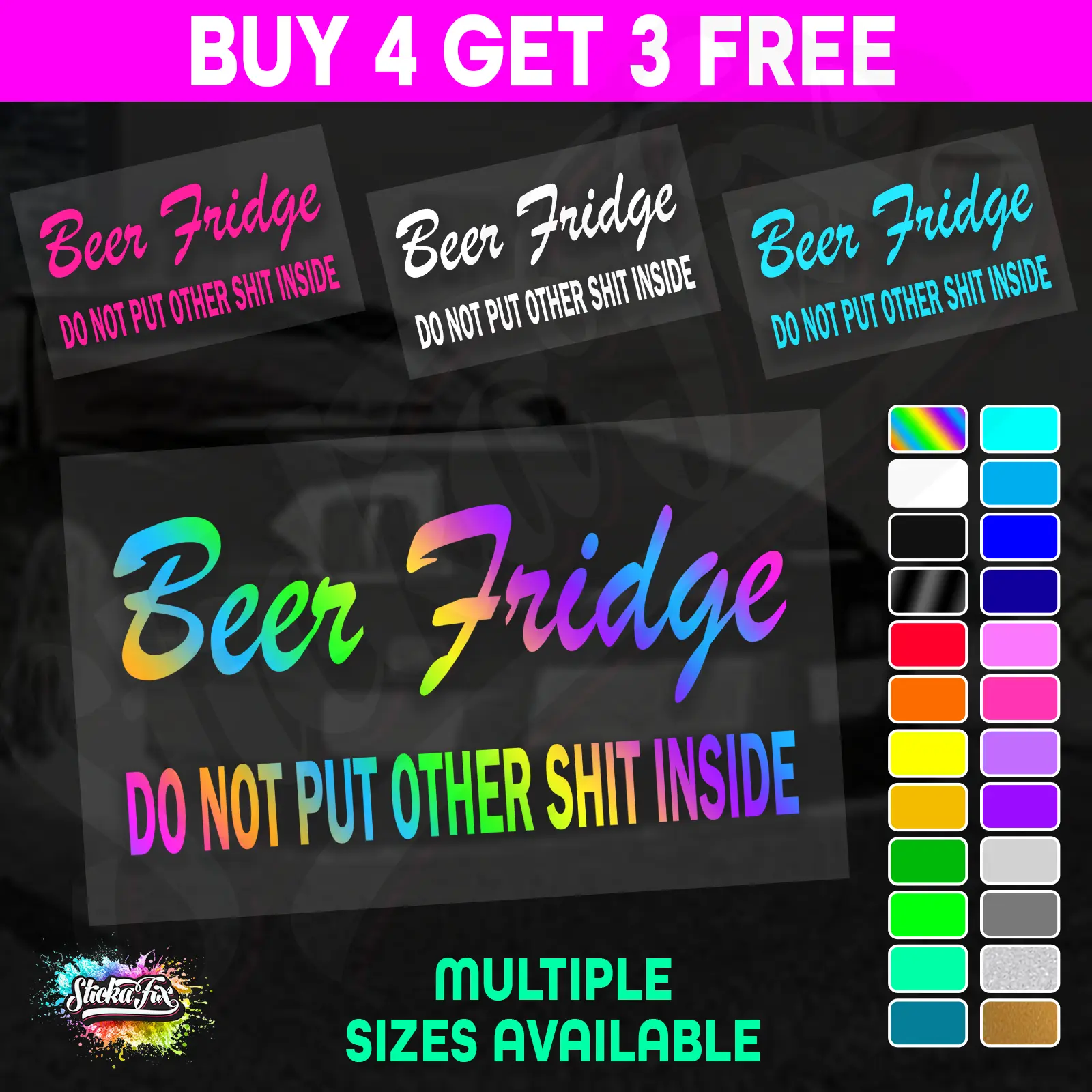 Beer Fridge Dont Put Other Shit Inside