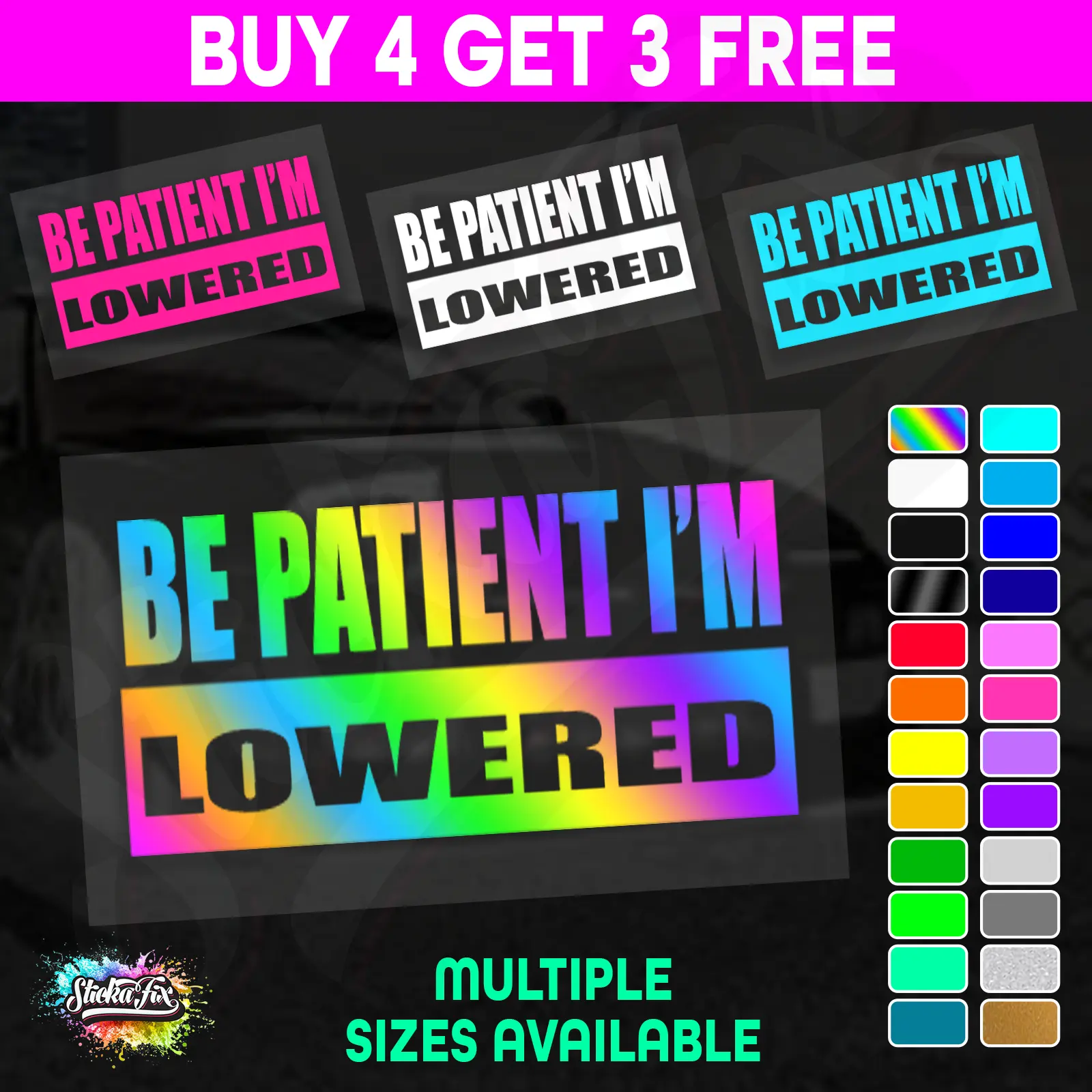 Be Patient Im Lowered