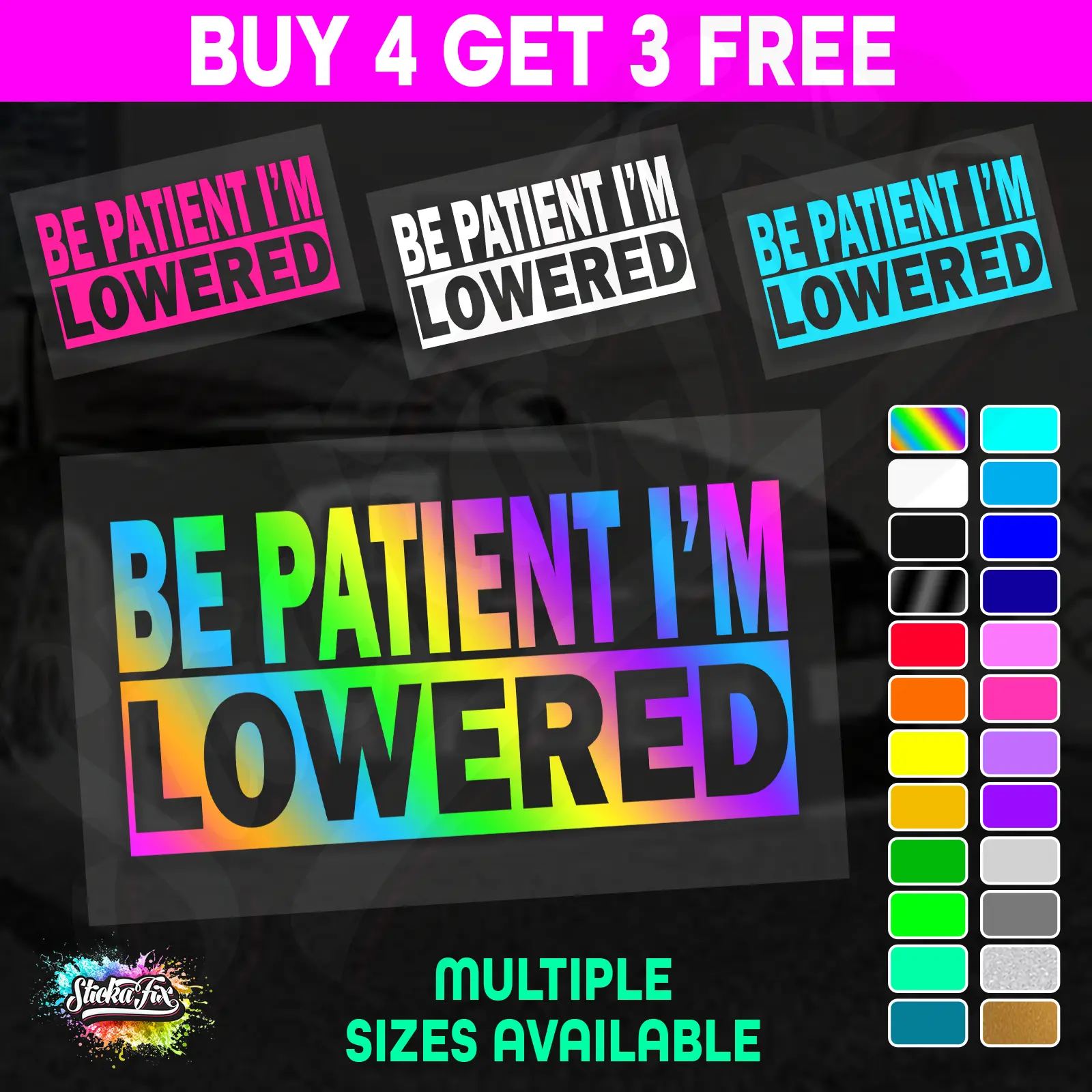 Be Patient Im Lowered