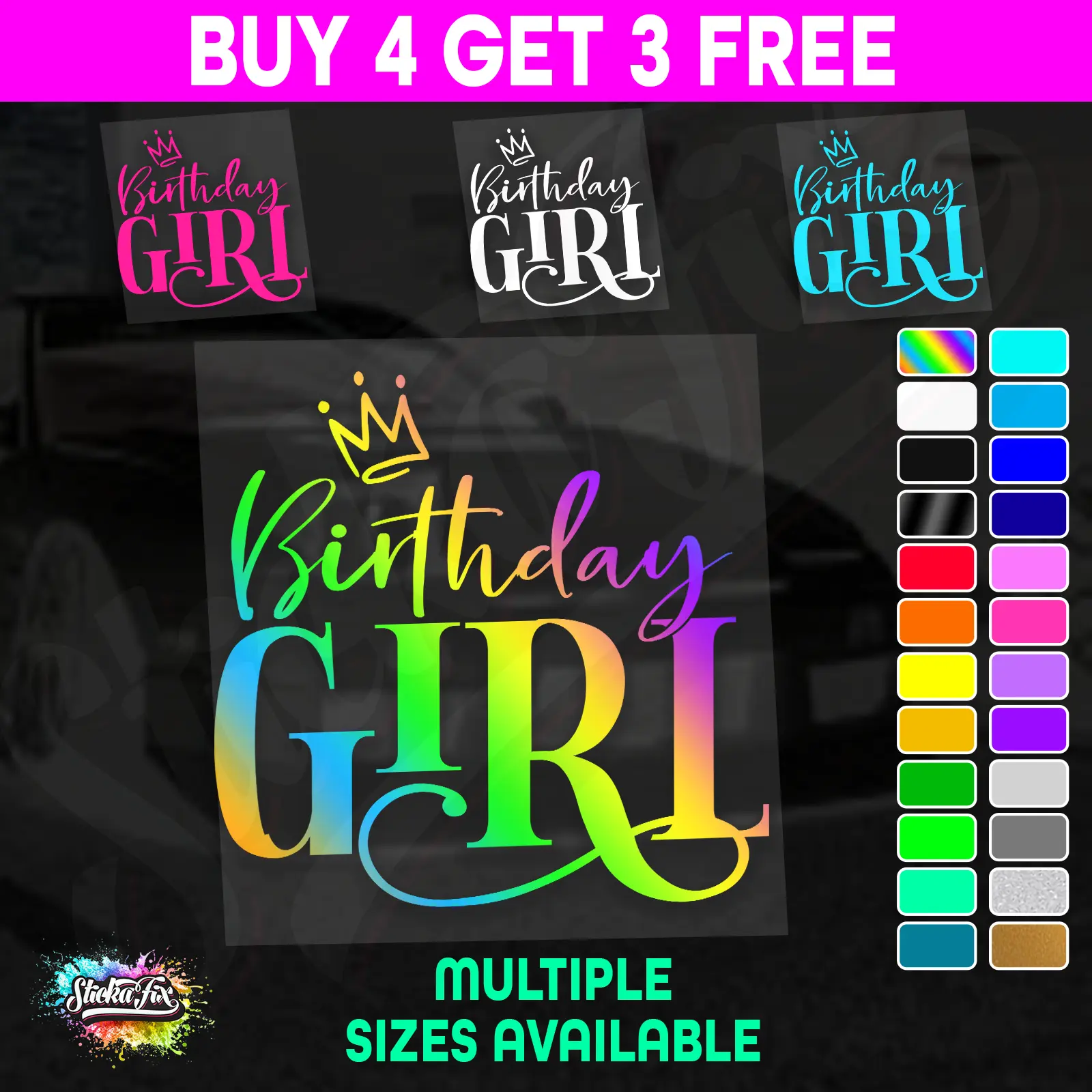 Birthday Girl Crown