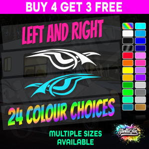 2x Caravan Stripes - Small