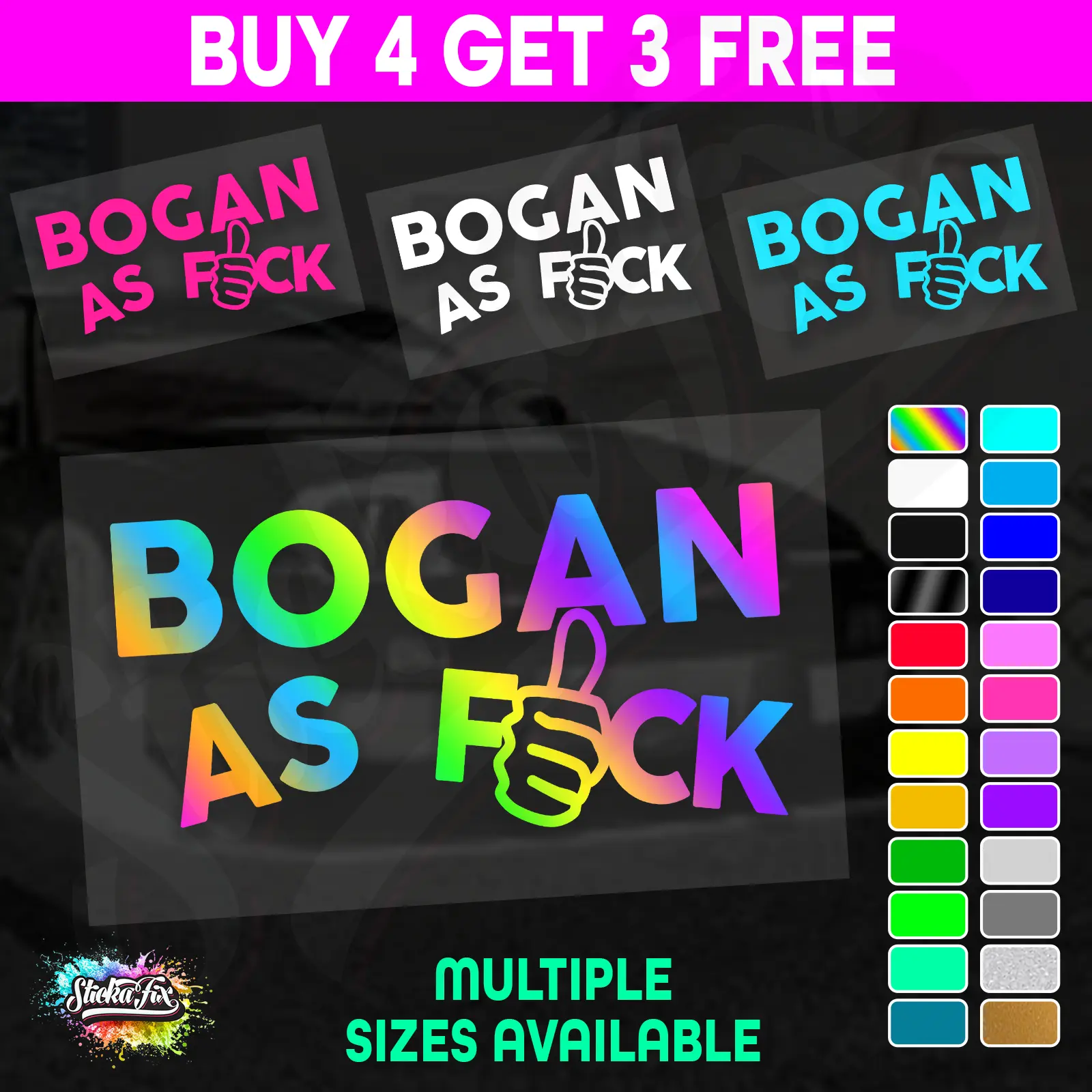 Bogan ASF Thumbs Up