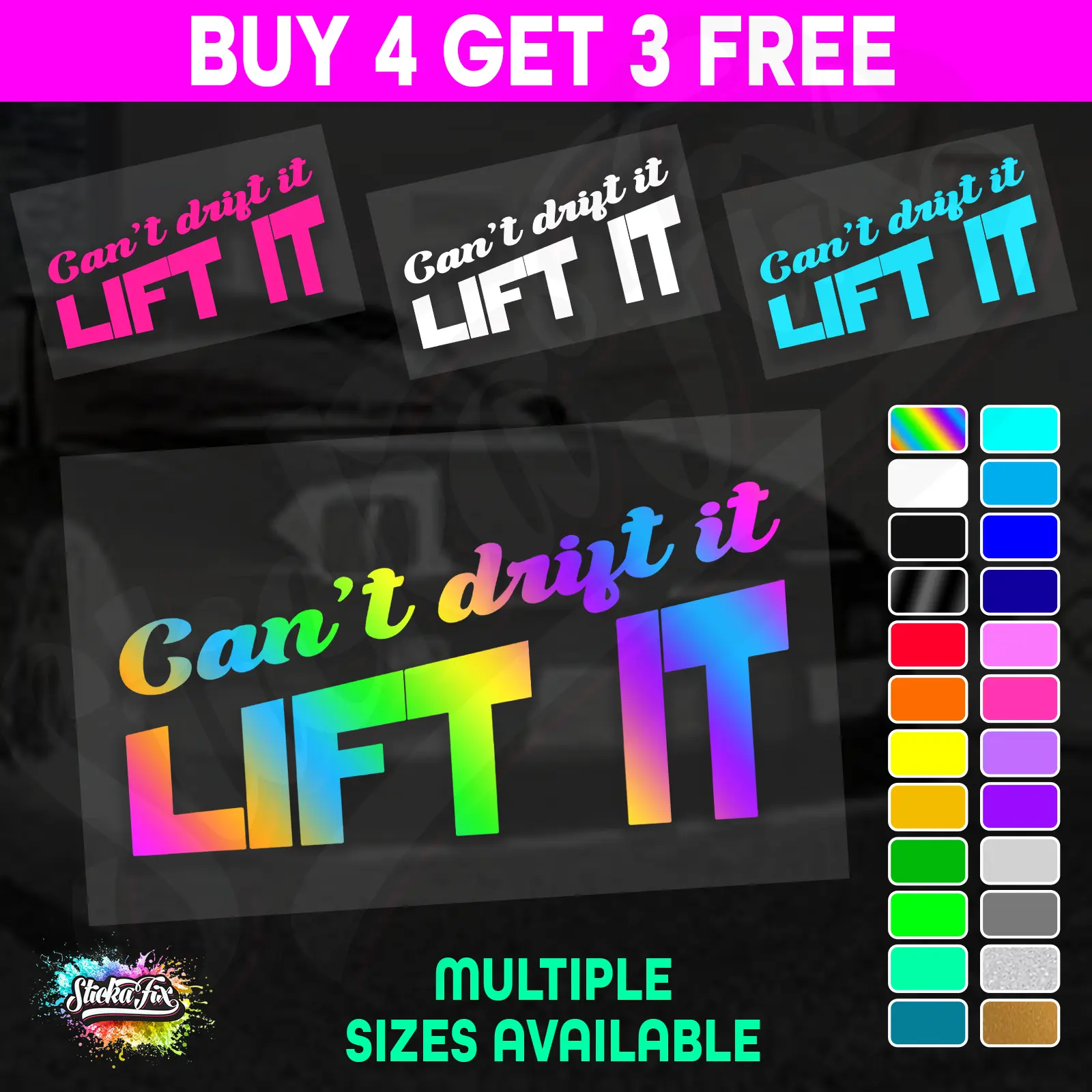 Cant Drift It Lift It