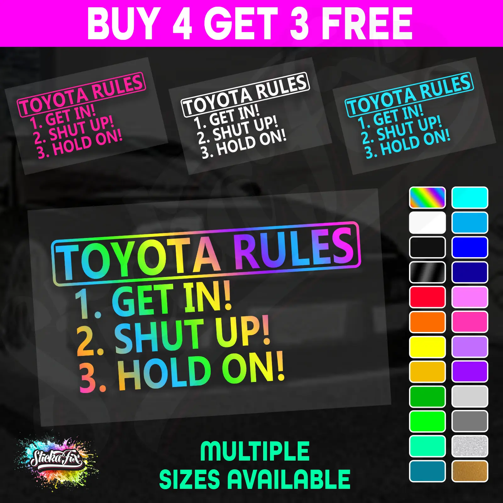 Toyota Rules