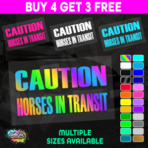 Caution Horses