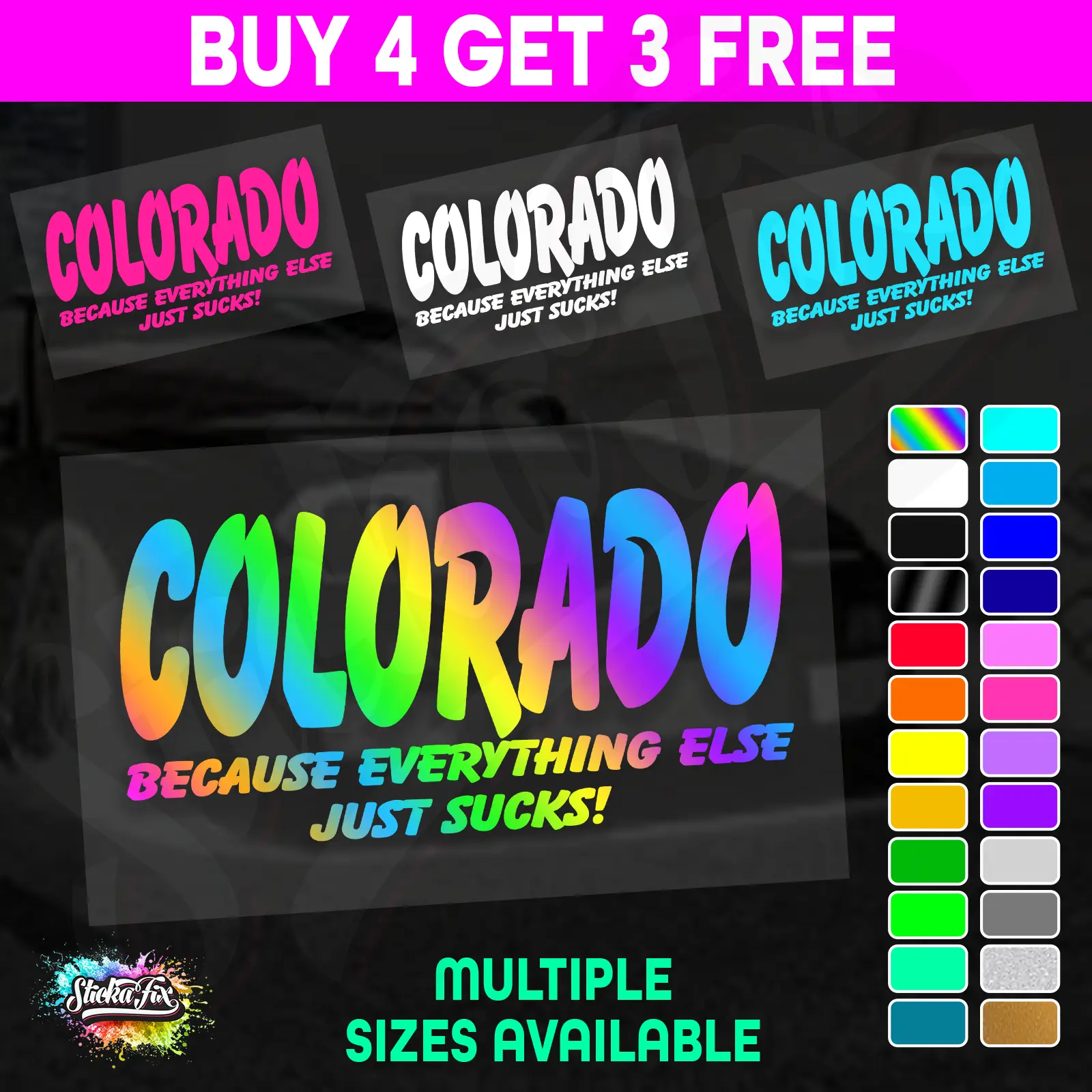 Colorado Because Everything Else Just Sucks