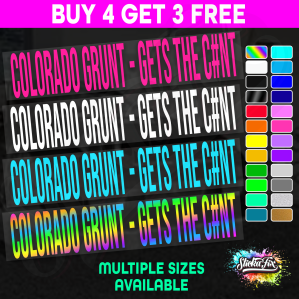 Colorado Grunt Gets The CNT Sill