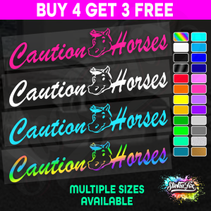 Caution Horses