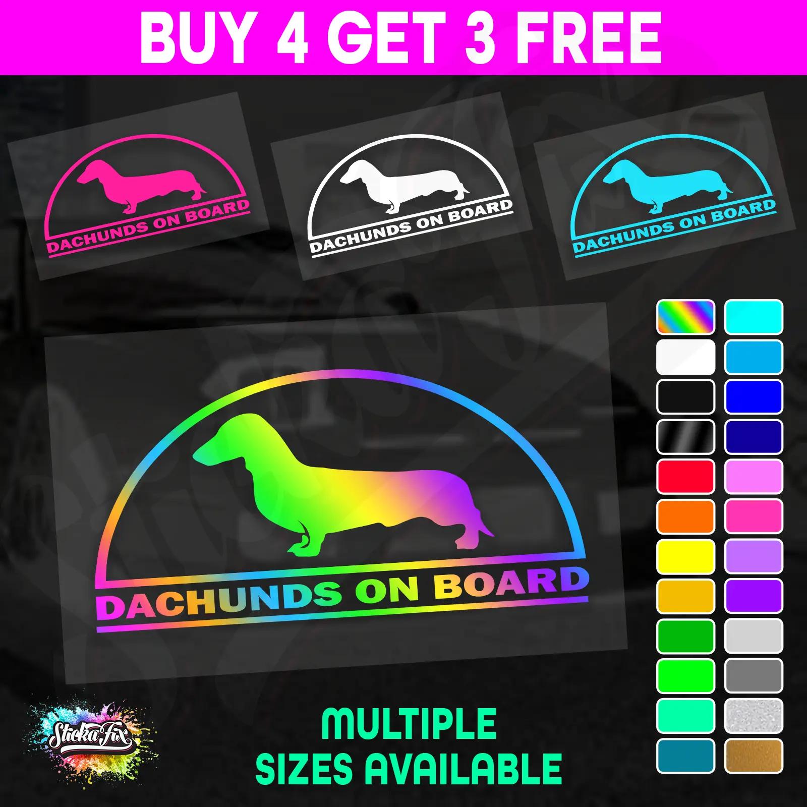 Dachunds On Board