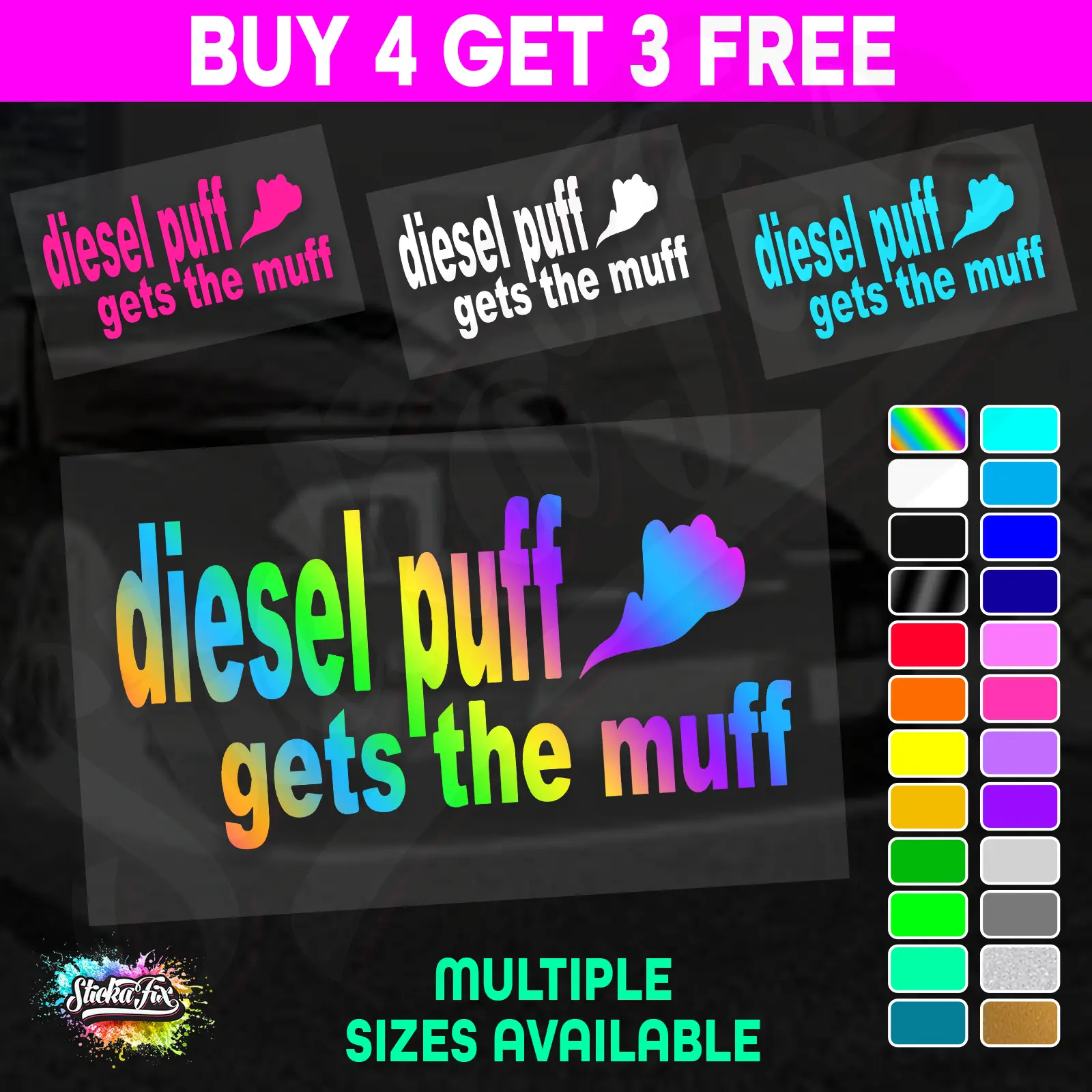 Diesel Puff Gets The Muff