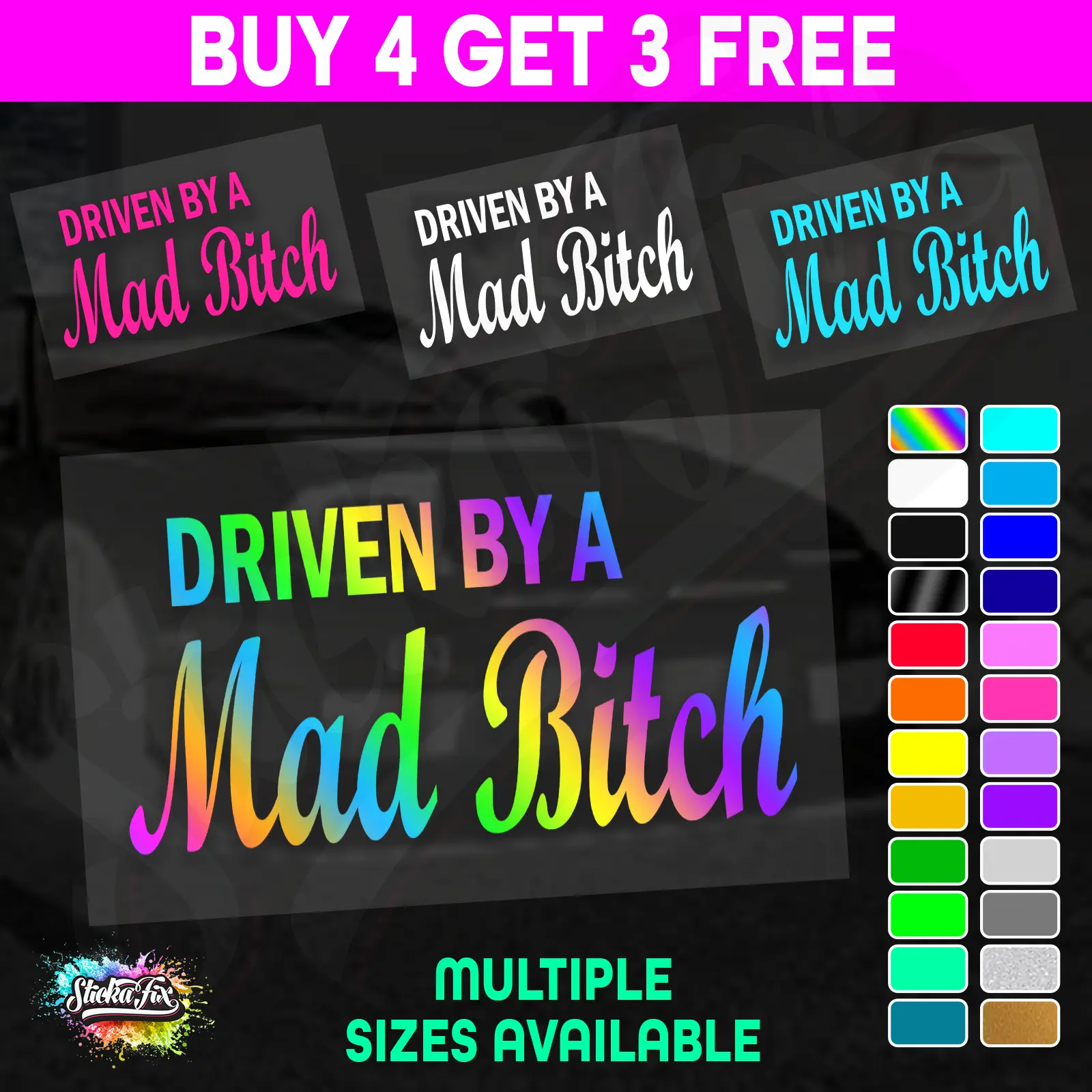 Driven By A Mad Bitch