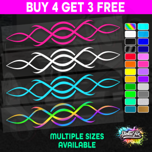 Decorative Swirl Pinstripe