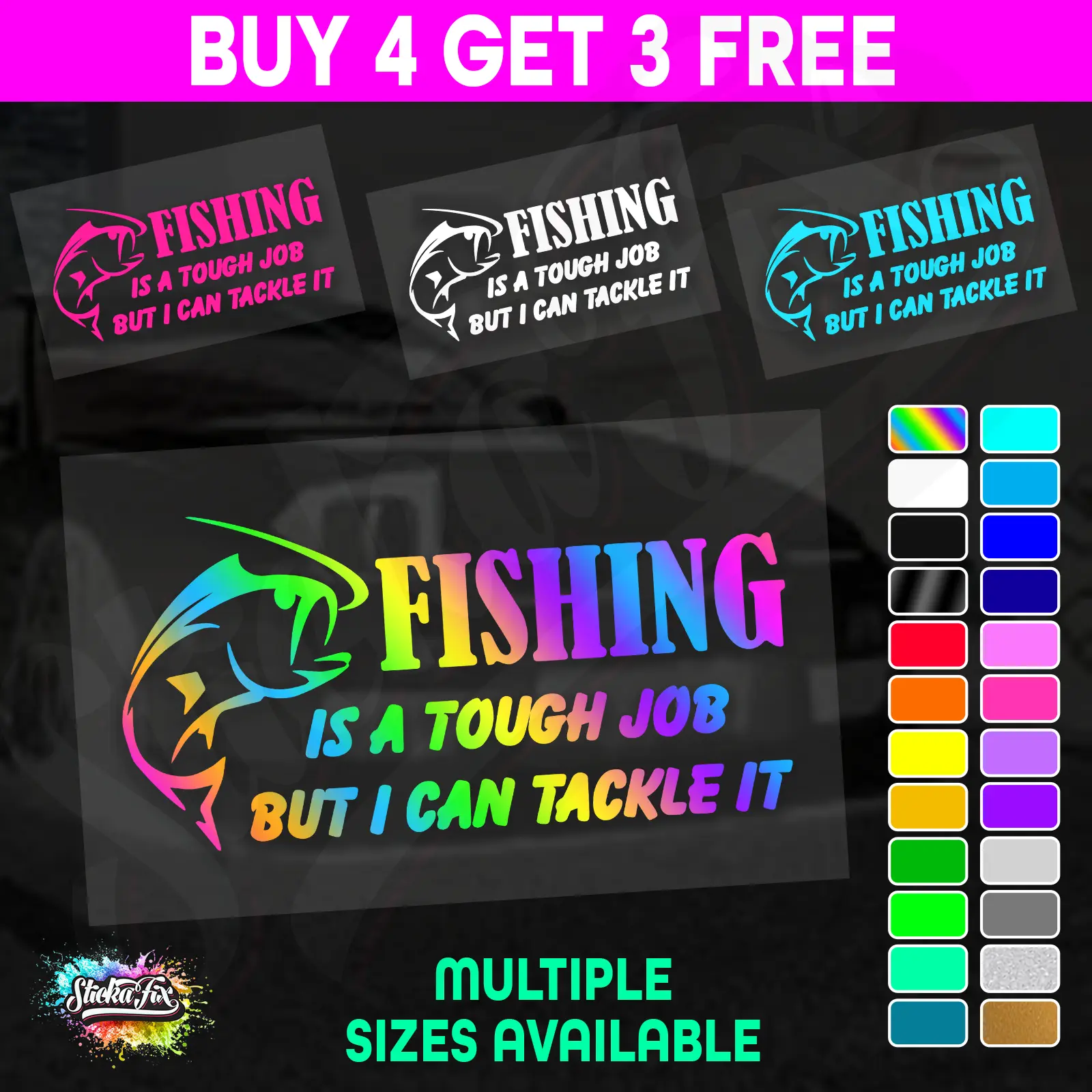 Fishing Is A Tough Job