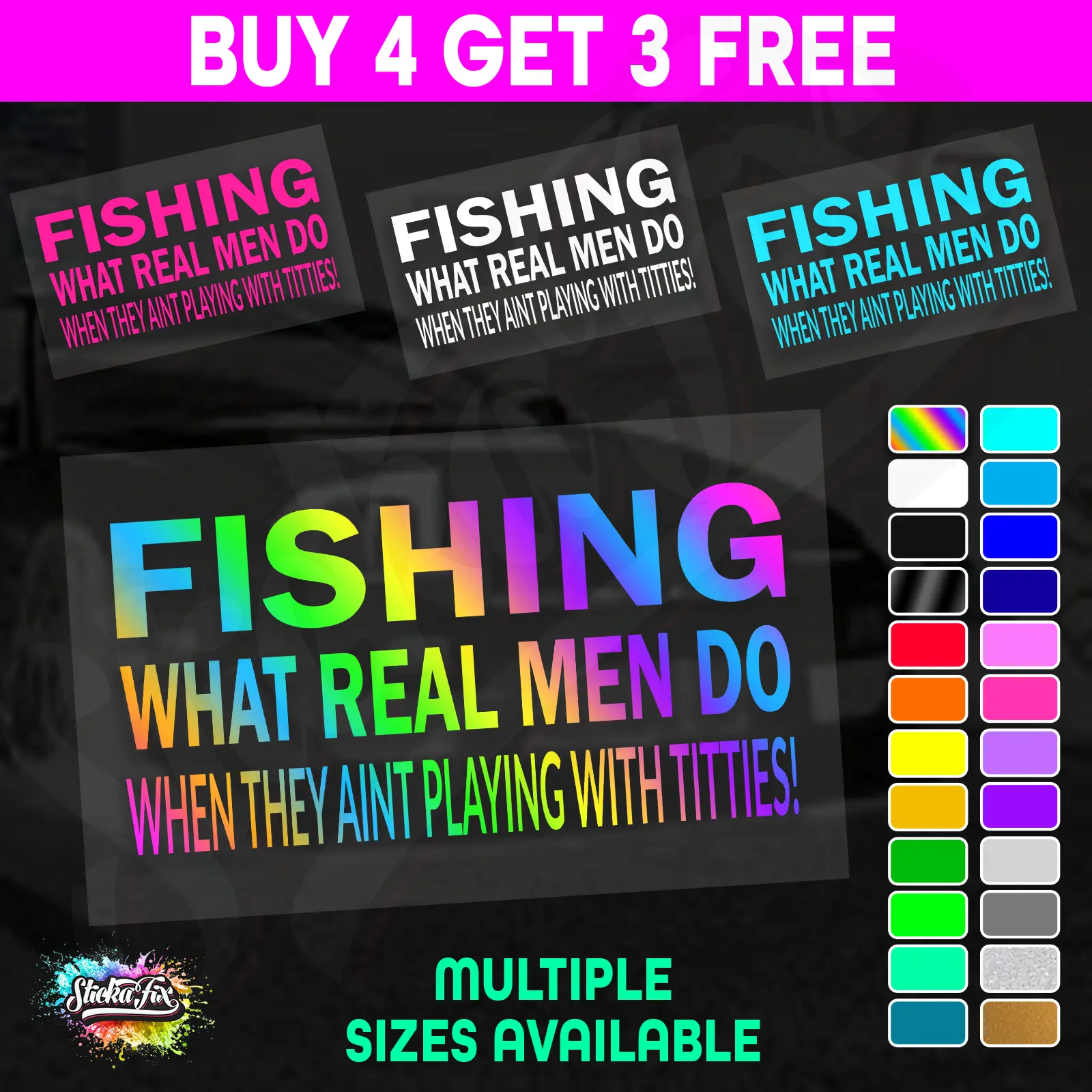 Fishing Real Men Playing Titties