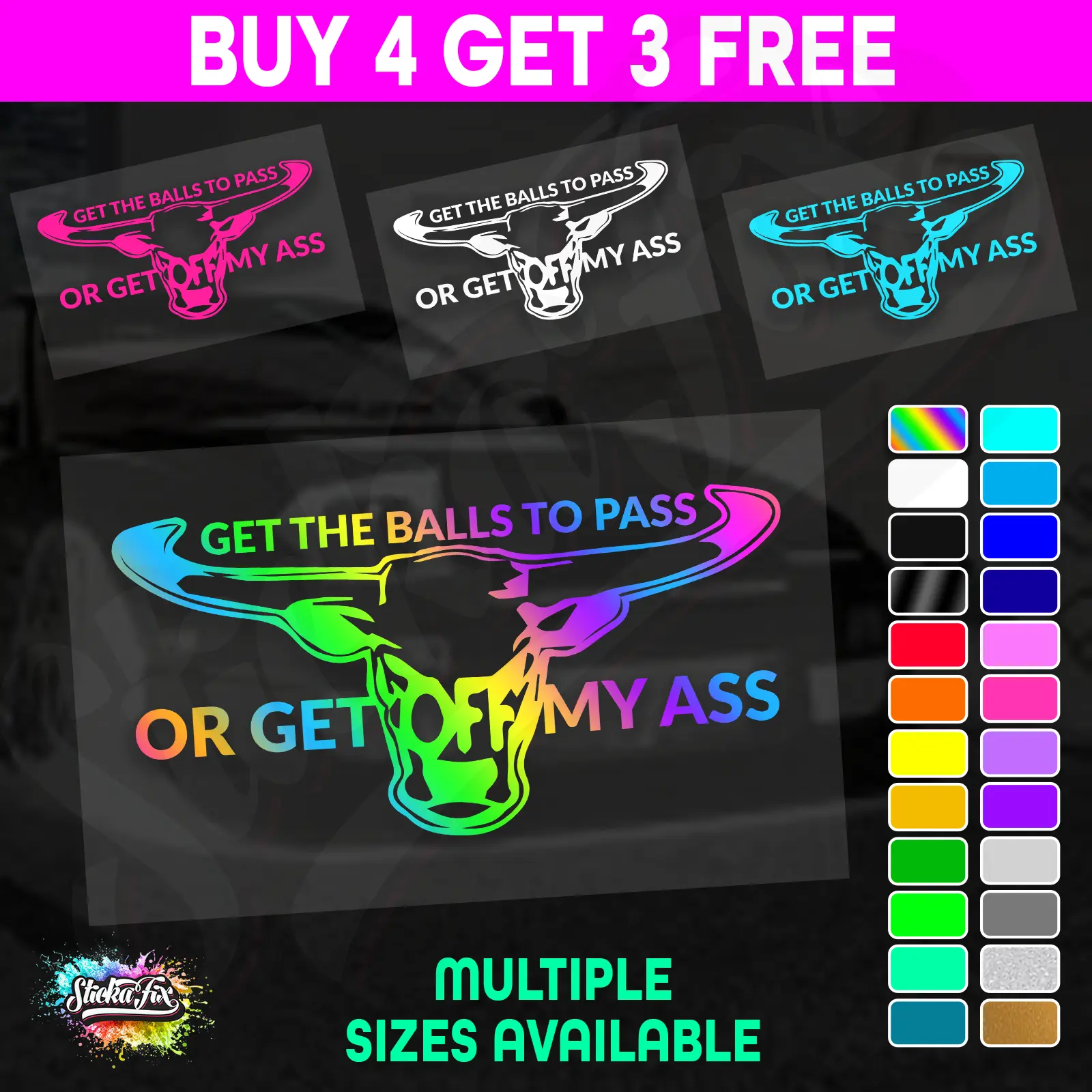 Get The Balls To Pass Or Get Off My Ass