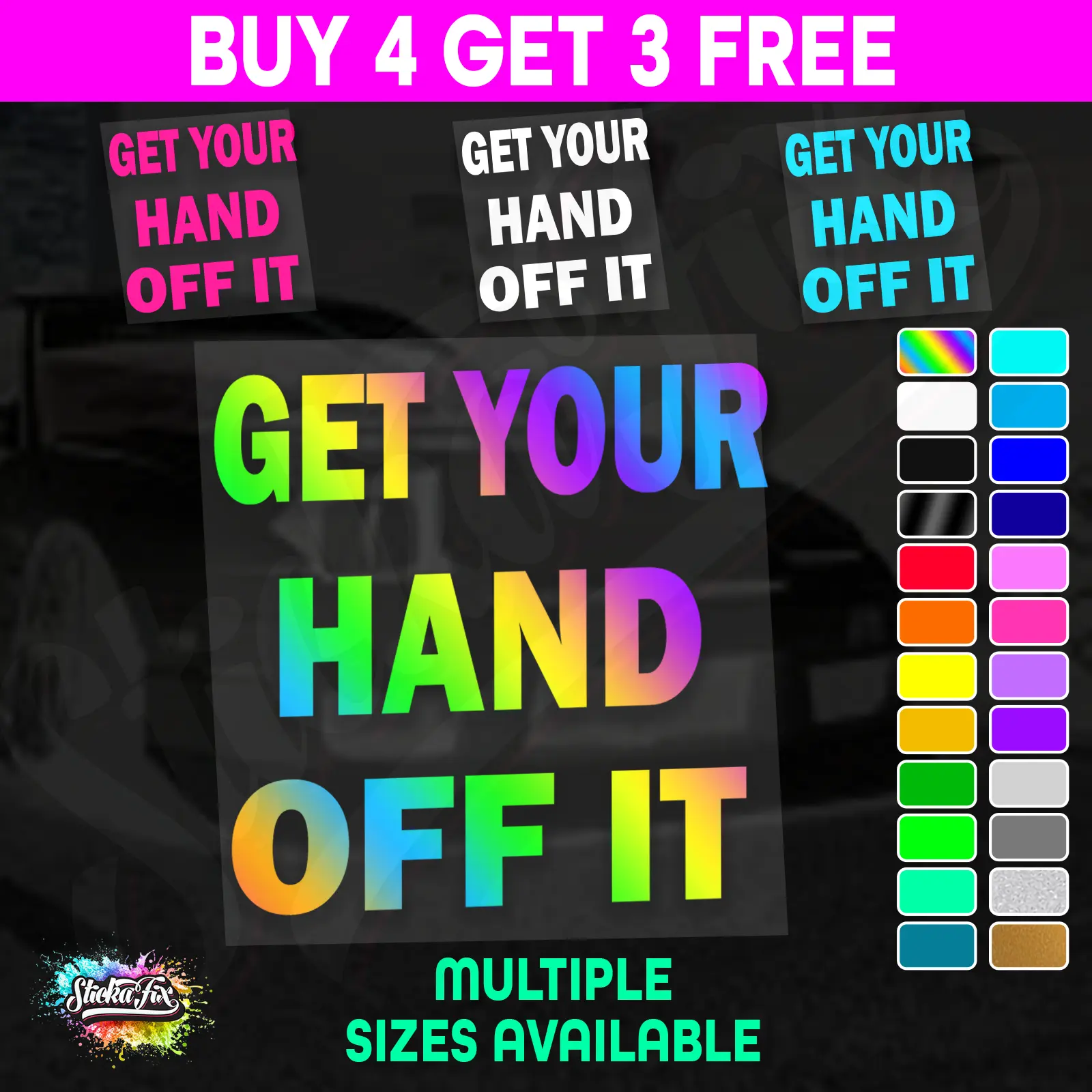 Get Your Hands Off It