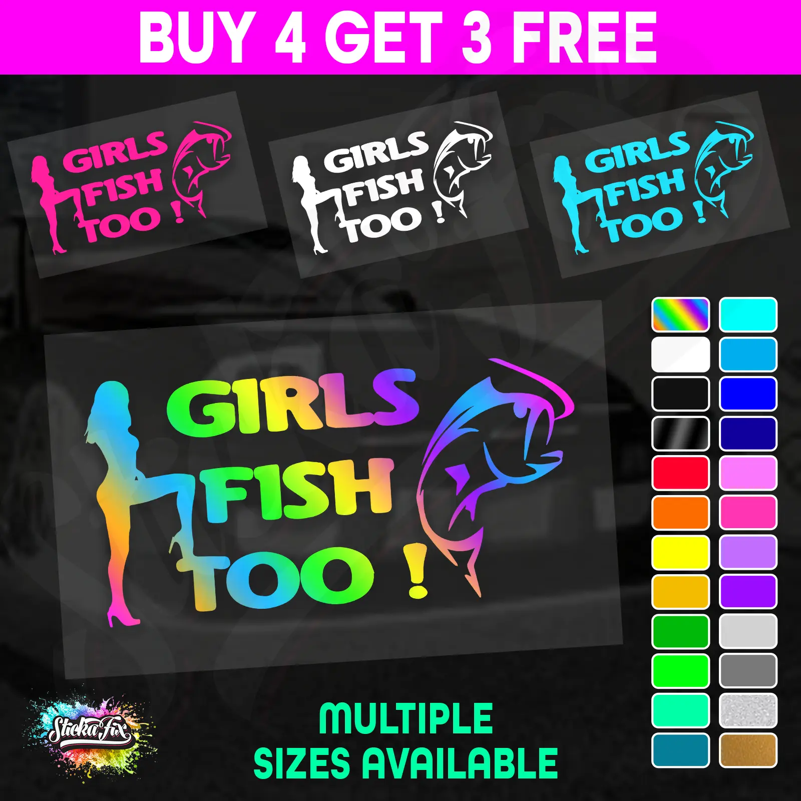 Girls Fish Too!