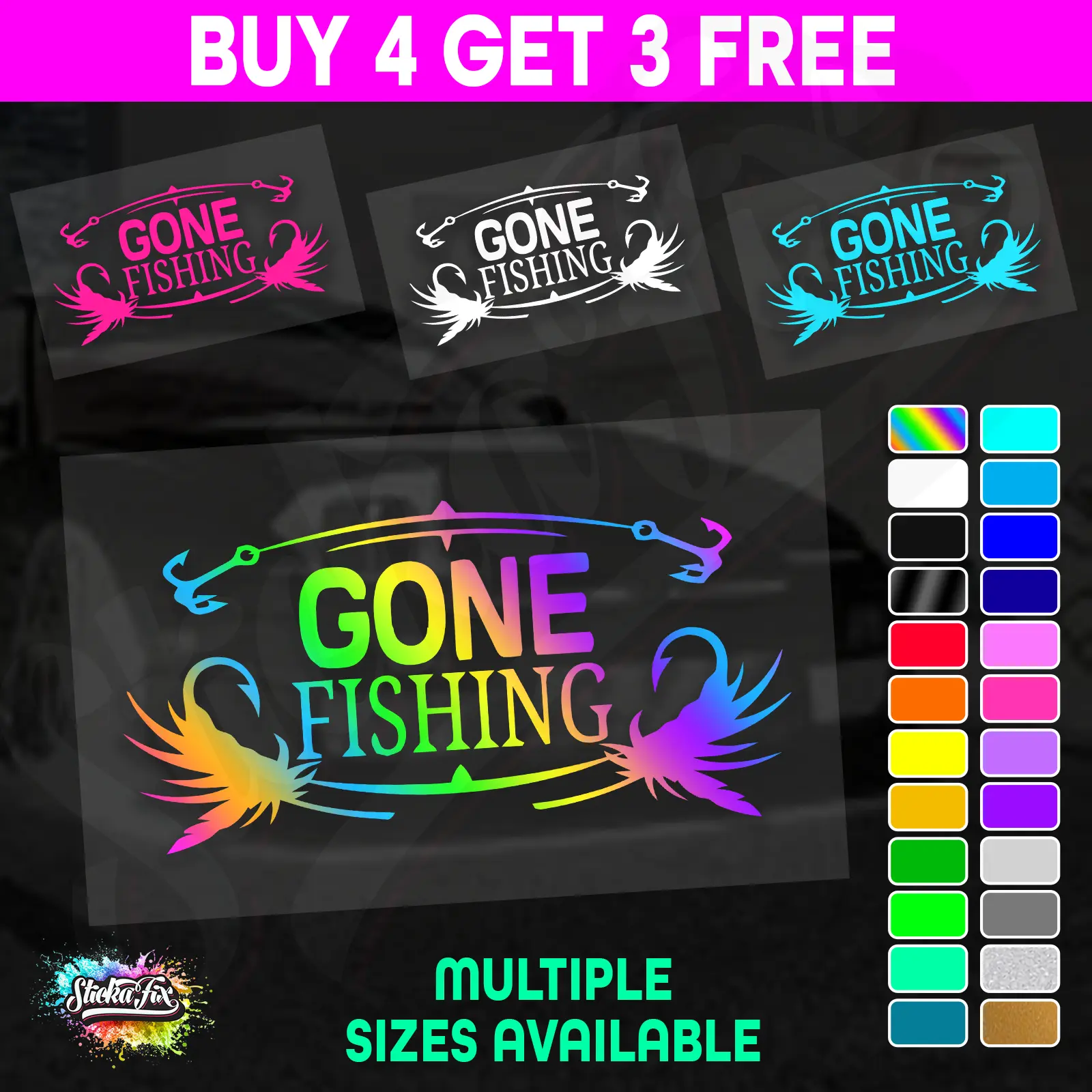 Gone Fishing Hooks