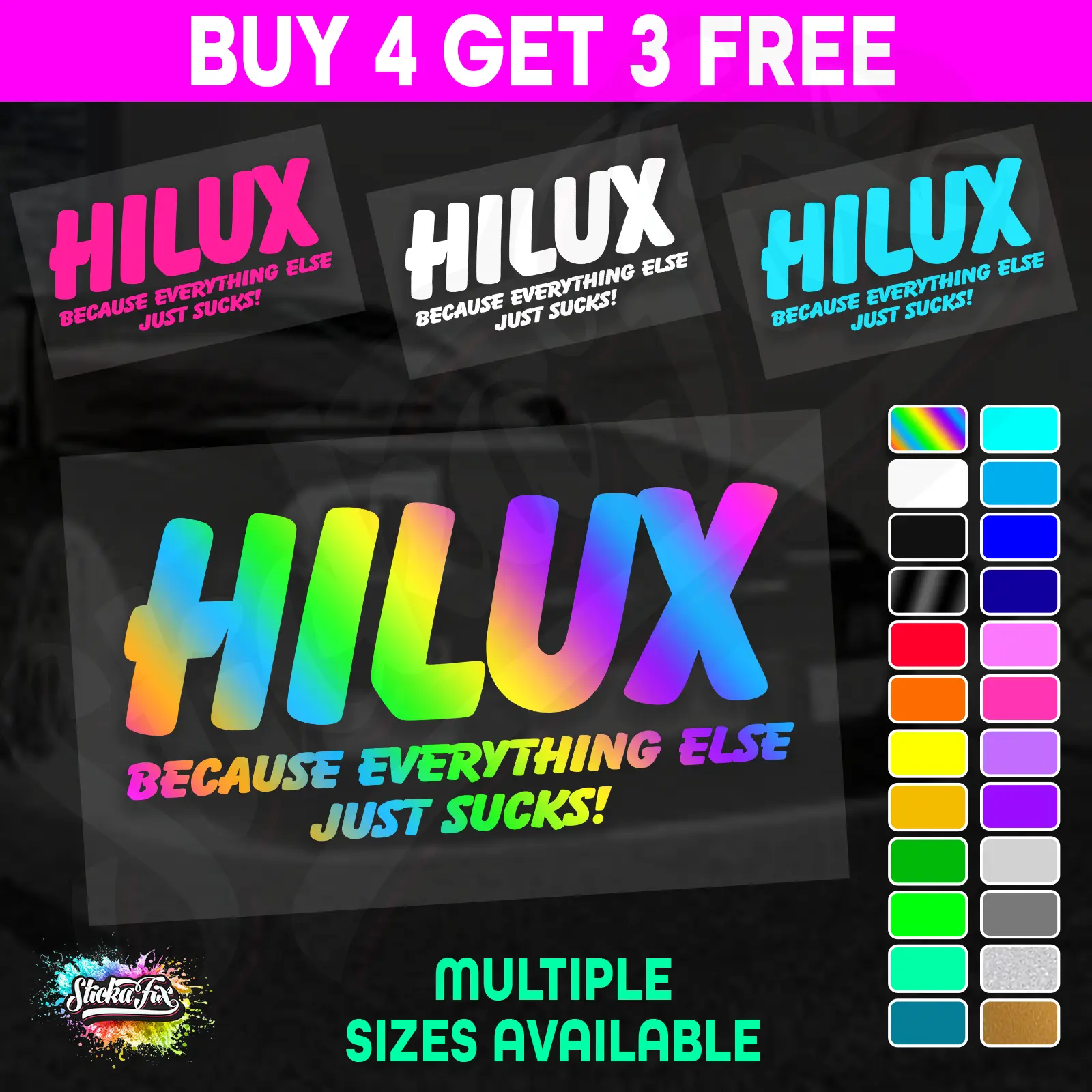 Hilux Because Everything Else Just Sucks