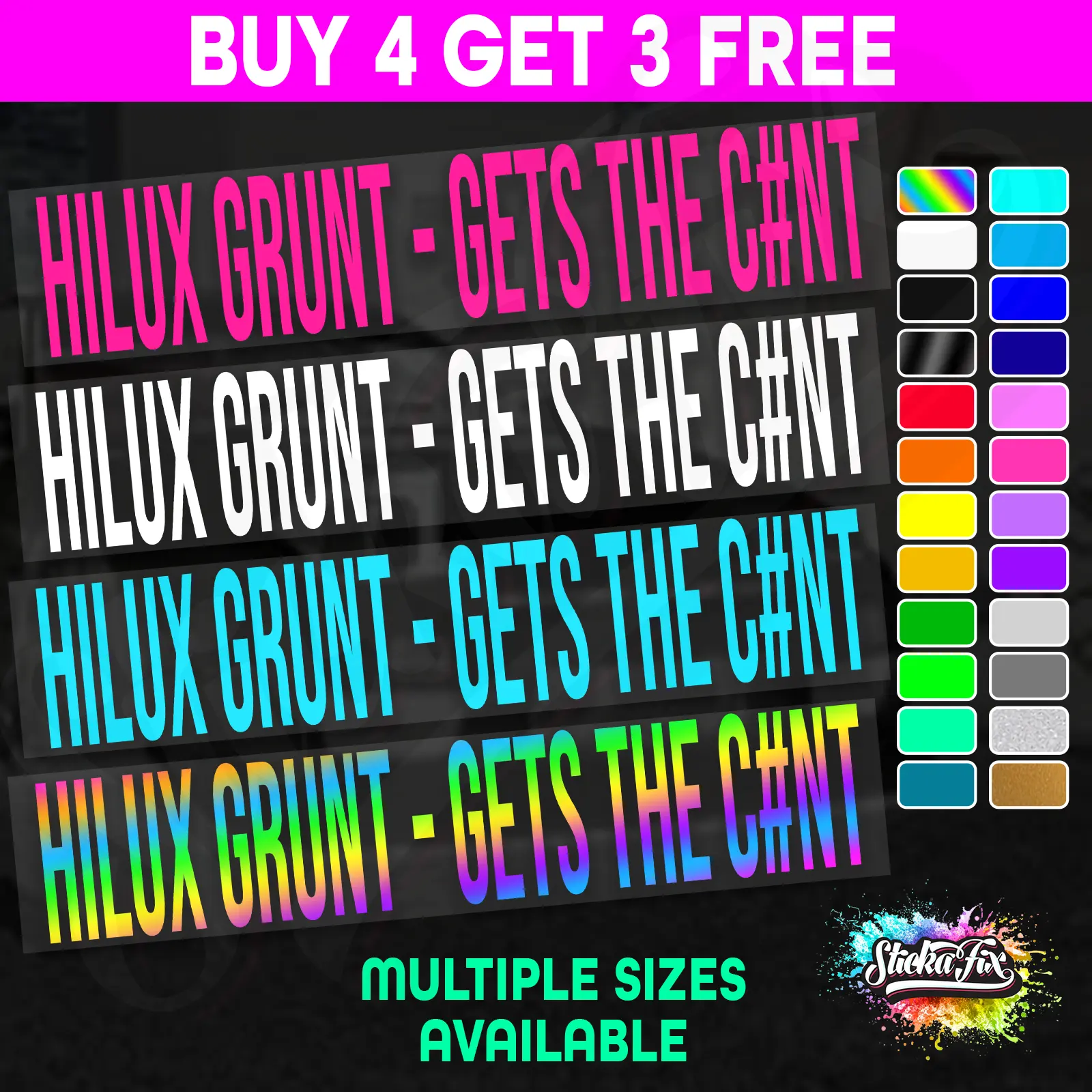 Hilux Grunt Gets The CNT Sill