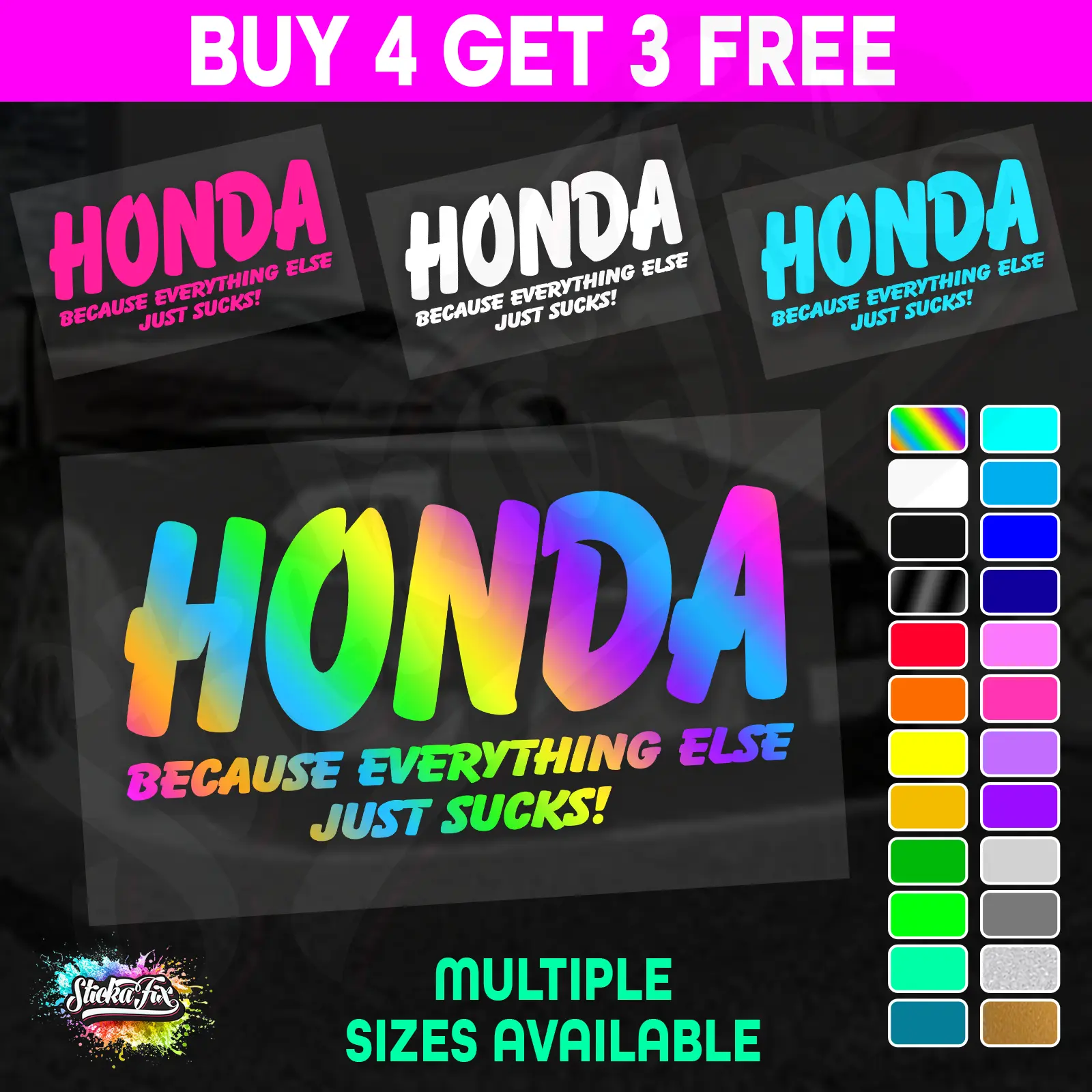 Honda Because Everything Else Just Sucks