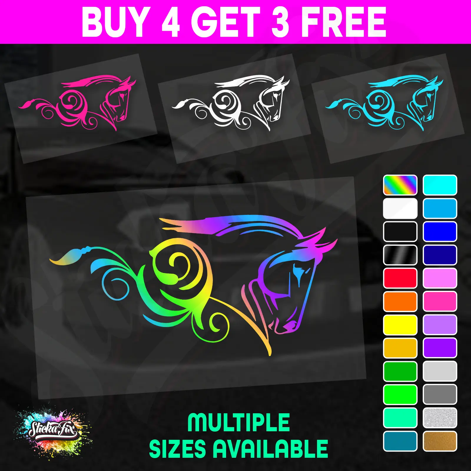 Horse Scroll