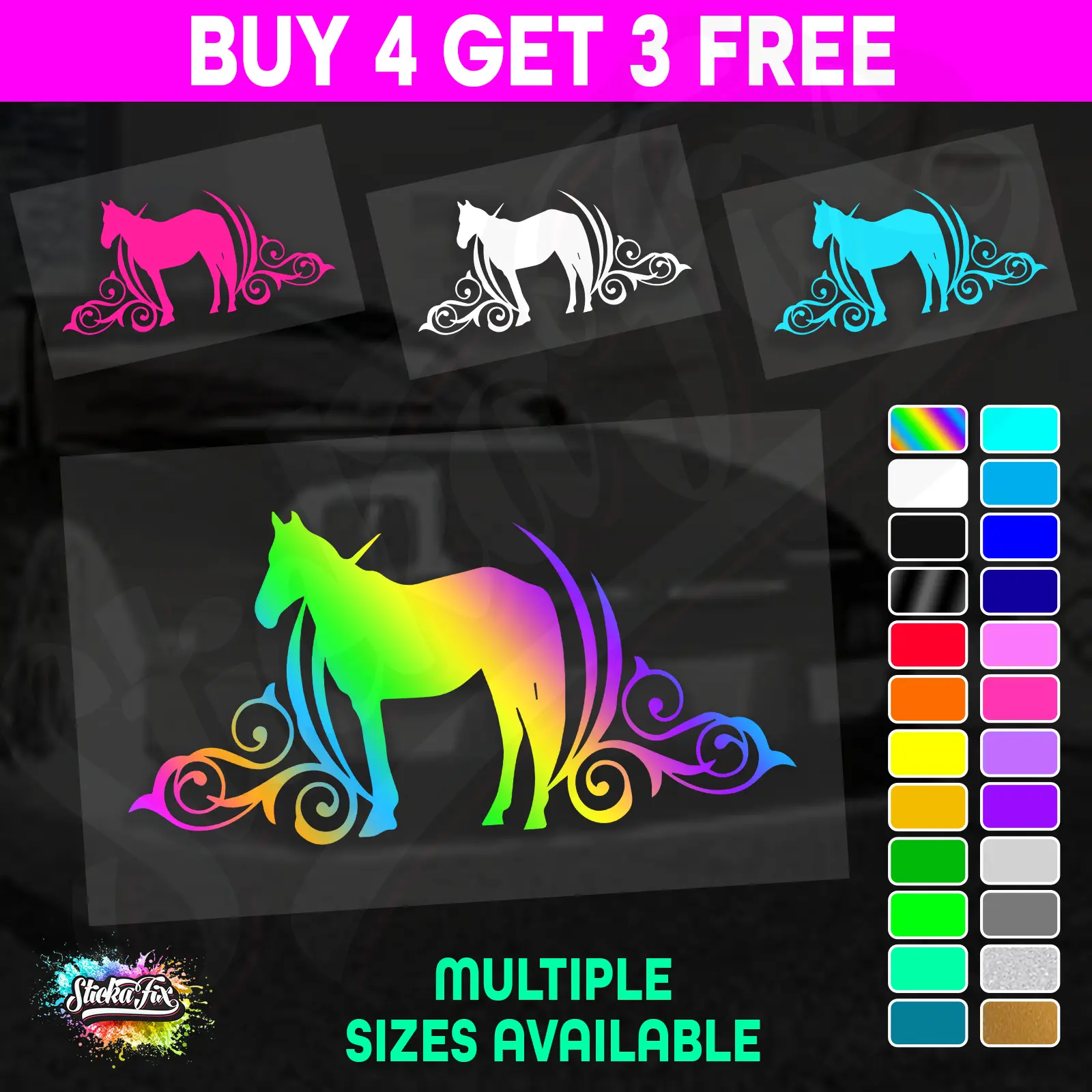 Horse Scroll
