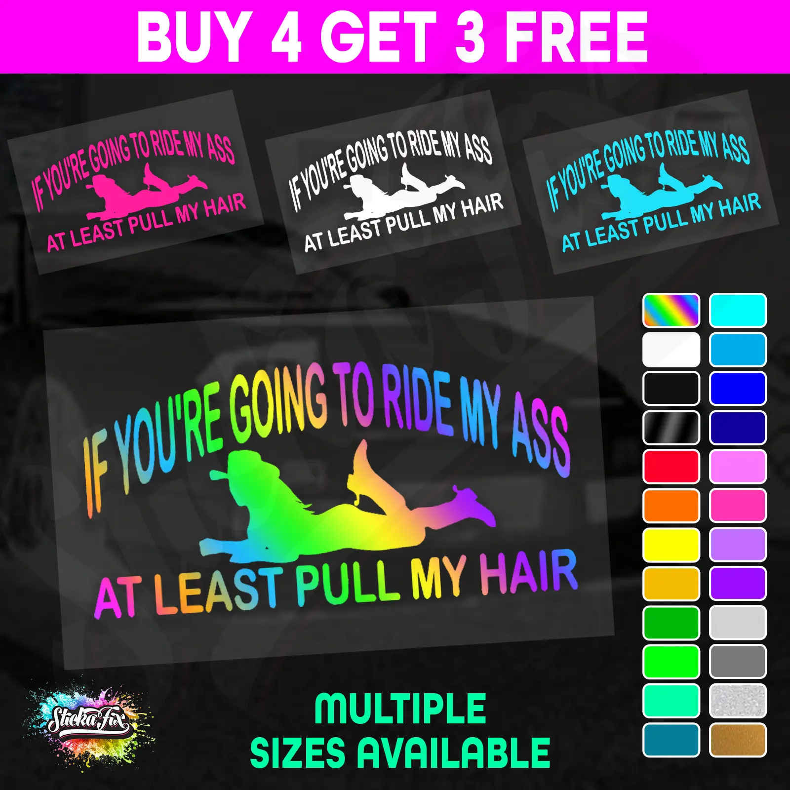 If You're Going To Ride My Ass Cowgirl