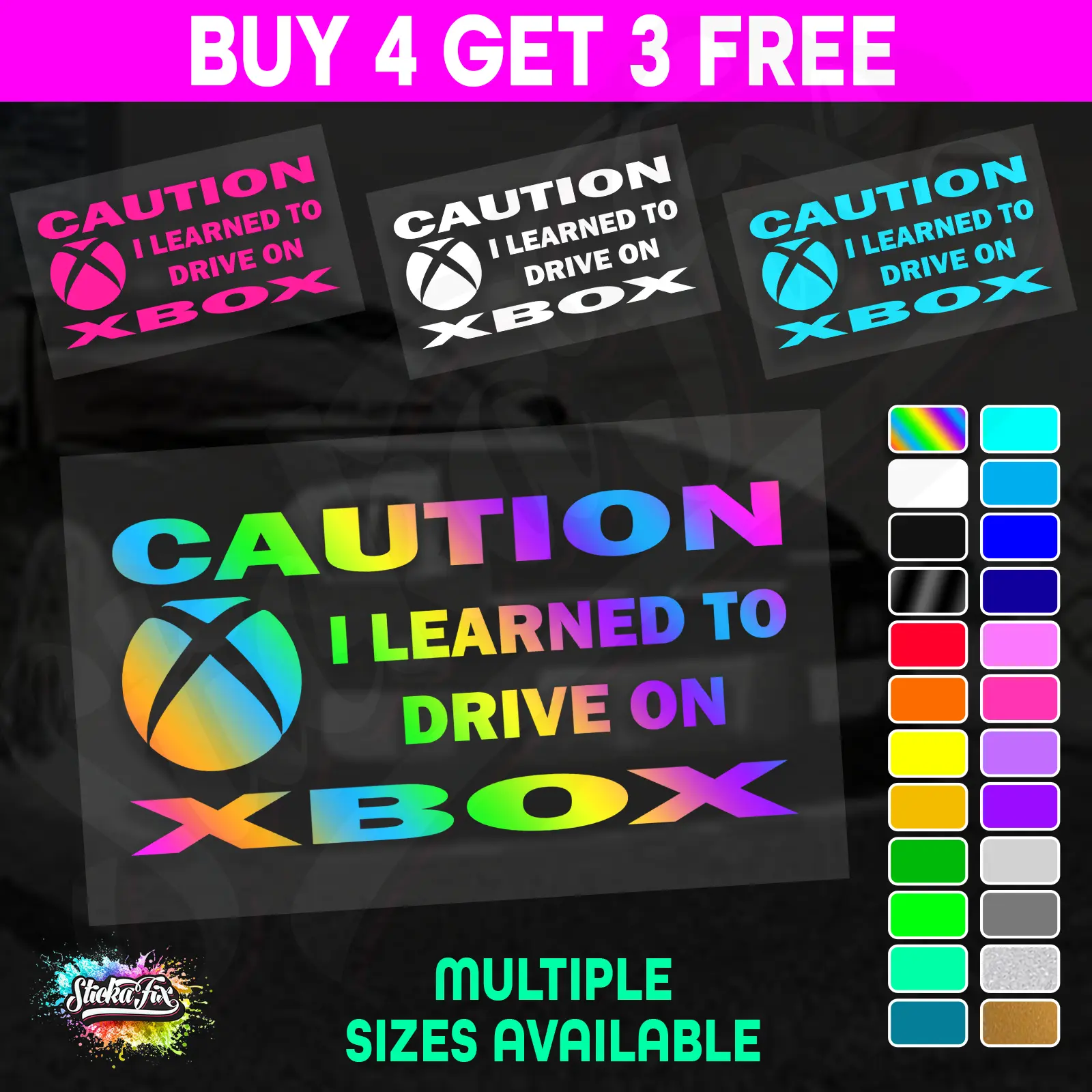 Caution I Learned To Drive On Xbox